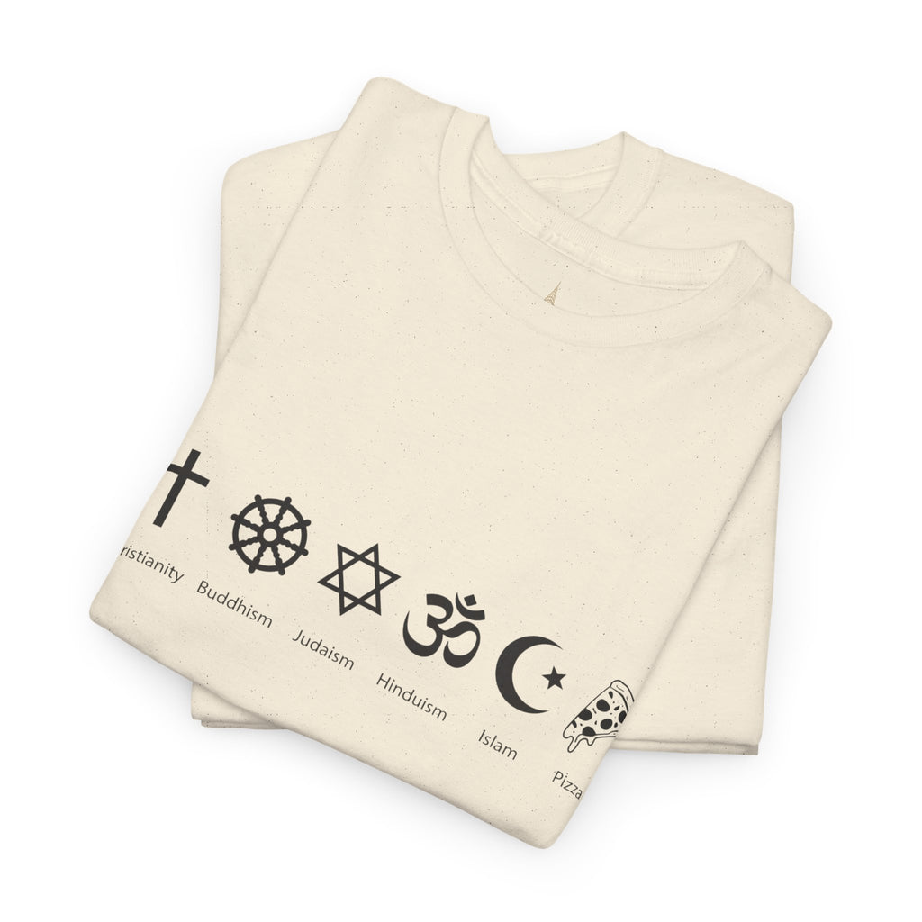 Pizza Is My Religion T-Shirt   I Believe In Pizza Tee