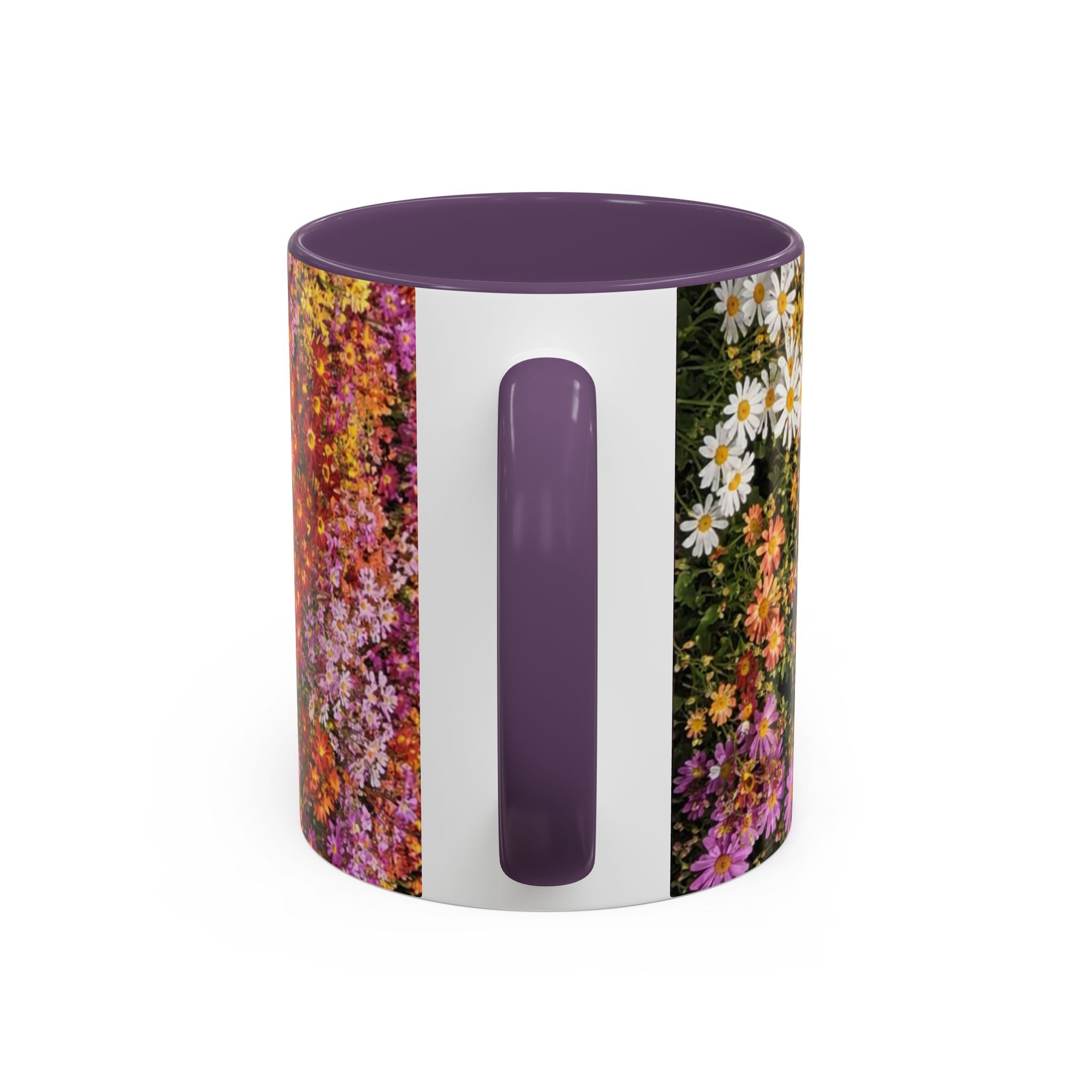 Central Park Korean Chrysanthemum Accent Coffee Mug — Tea Mug 11oz