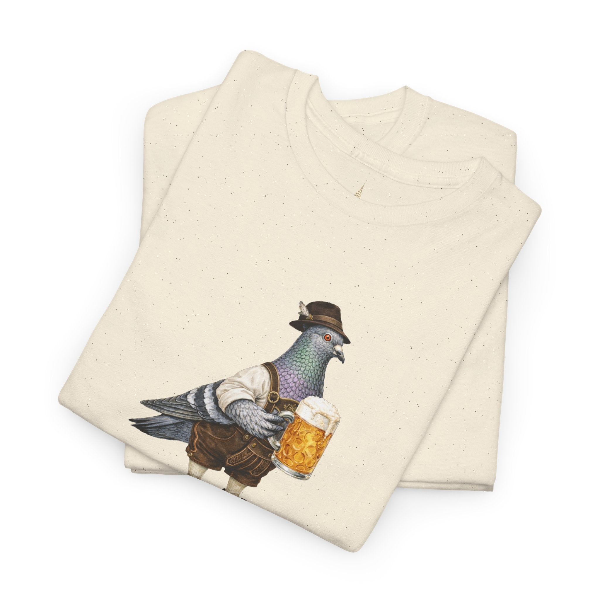 Customizable Yorkville NYC Pigeon T-Shirt | Oktoberfest Beer Garden Tee