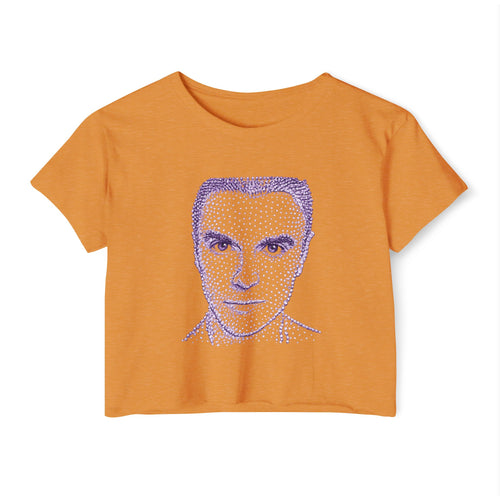 Alien David Byrne Crop Top T-shirt   Music Tee