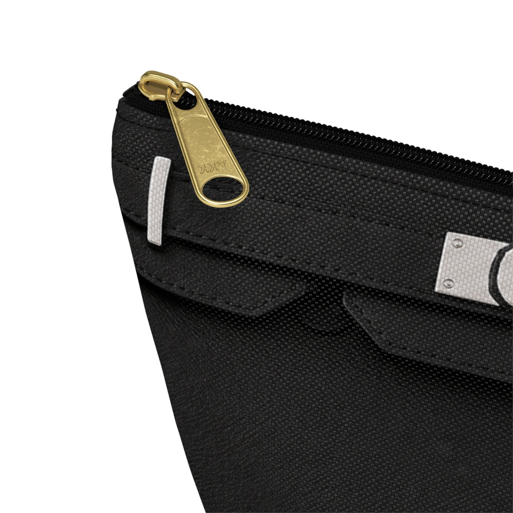 Canal Street Black Makeup Bag —  T-Bottom Travel Bag
