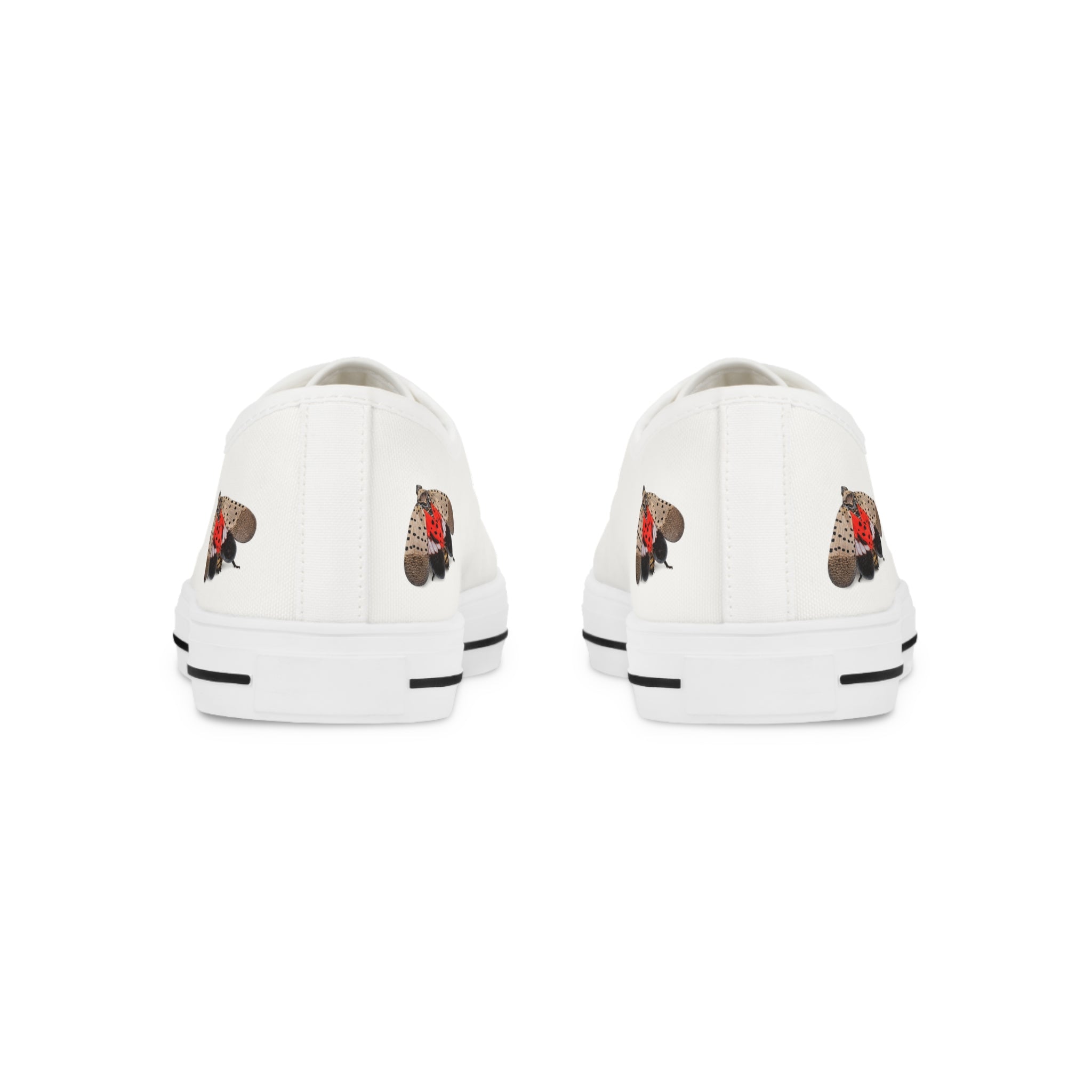 Men’s Spotted Lanternfly Stomper Sneakers — NYC summer Low Top Canvas Sneakers
