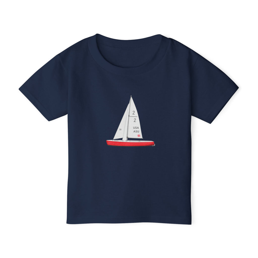 Central Park Model Sailboat NYC Kids Toddler T-Shirt — Sailboat Graphic Childrens Tee