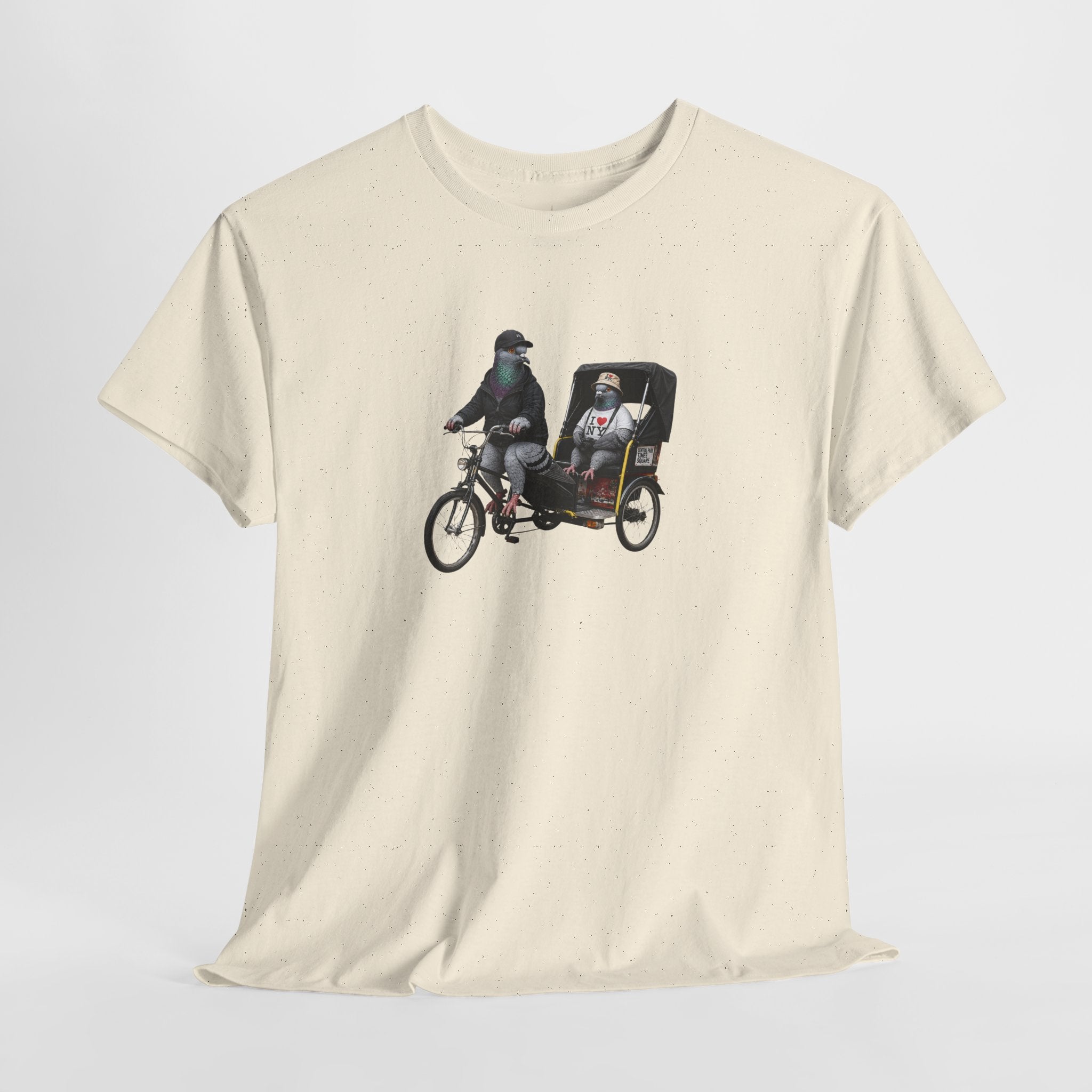 Customizable Times Square NYC Pigeon T-Shirt | Baseball Fan Tee