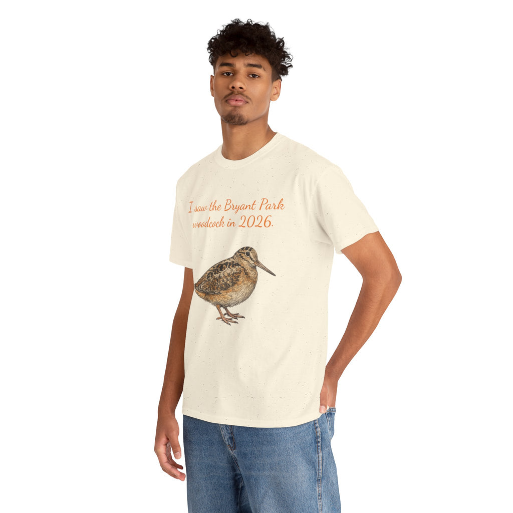 Bryant Park American Woodcock T-Shirt   NYC Gift Tee