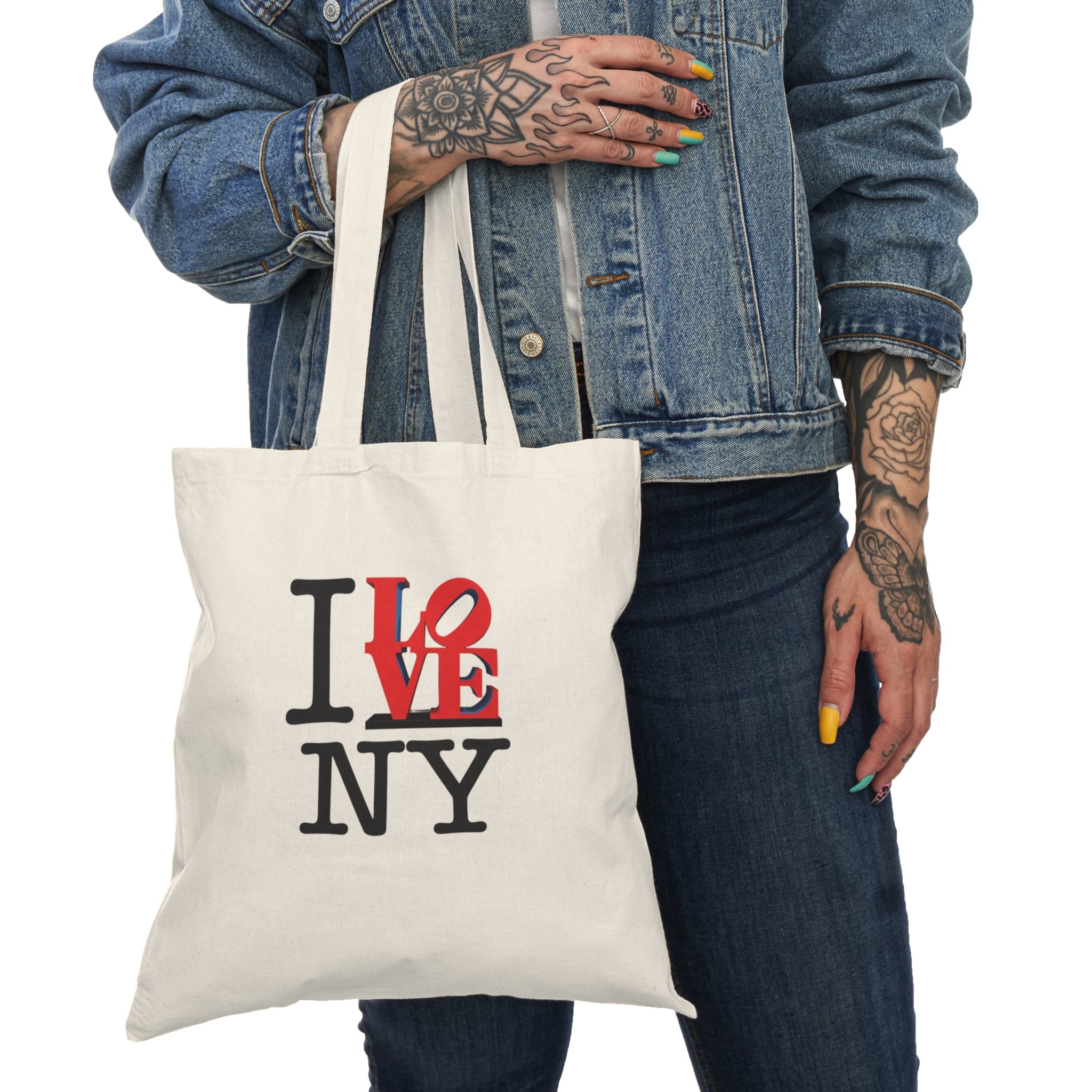 I Love NY Subway Tote Bag | NYC travel souvenir tote