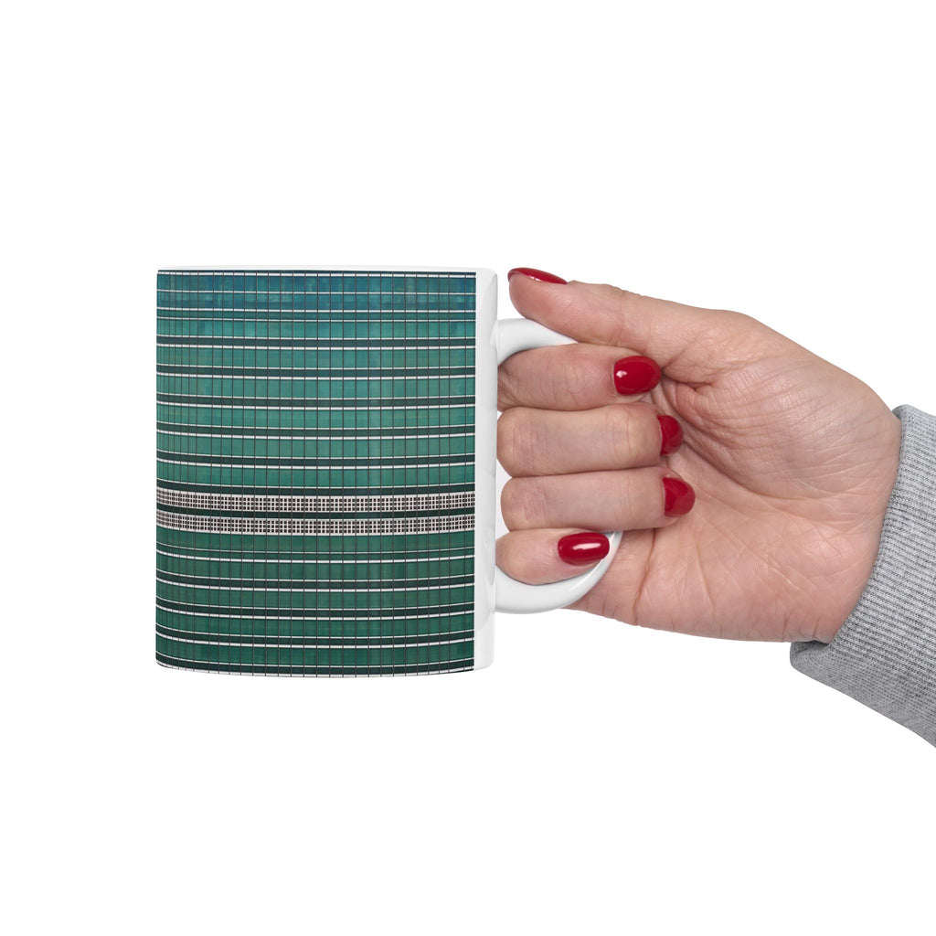 United Nations Building Mug | NYC Architecture Building Ceramic Mug