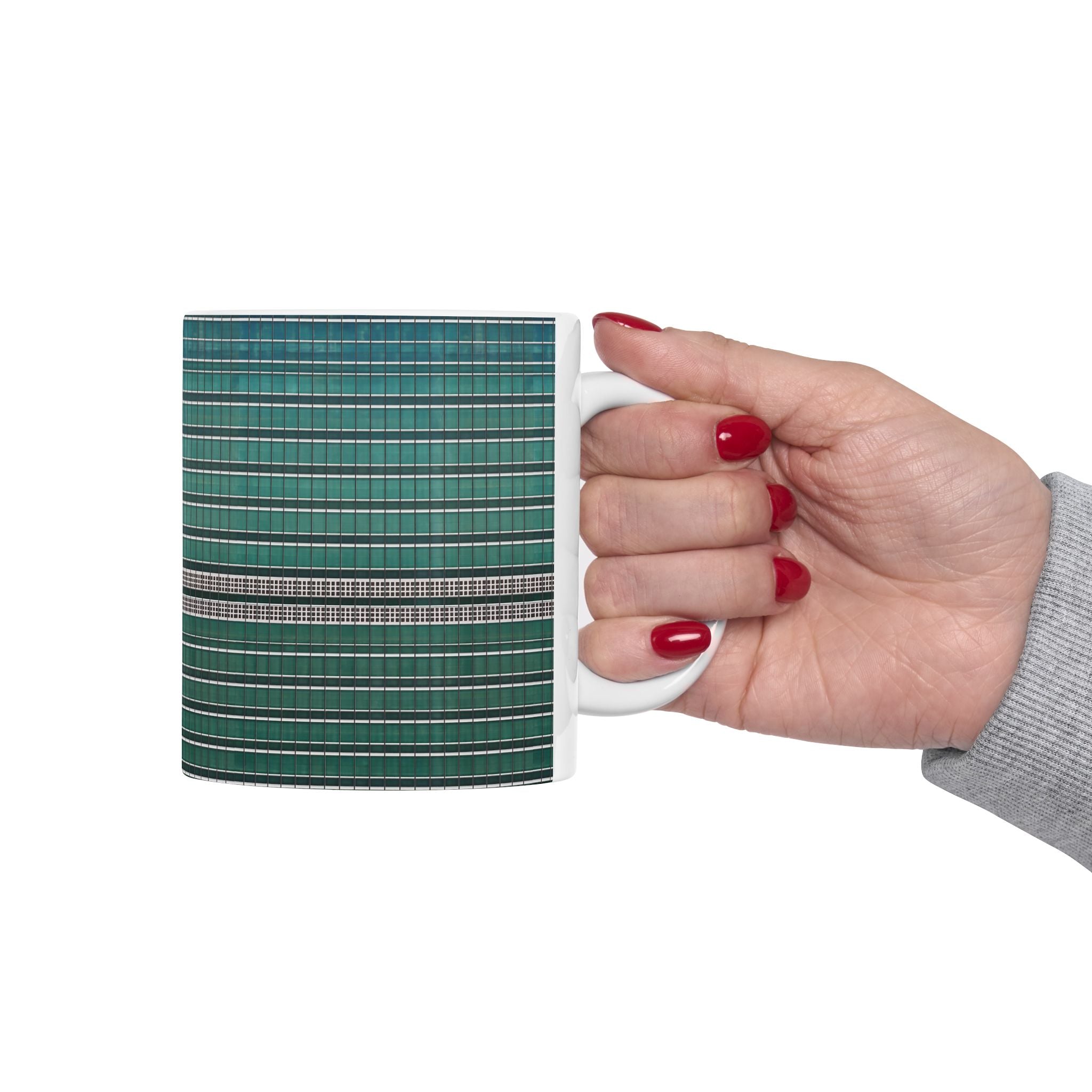 United Nations Building Mug | NYC Architecture Building Ceramic Mug