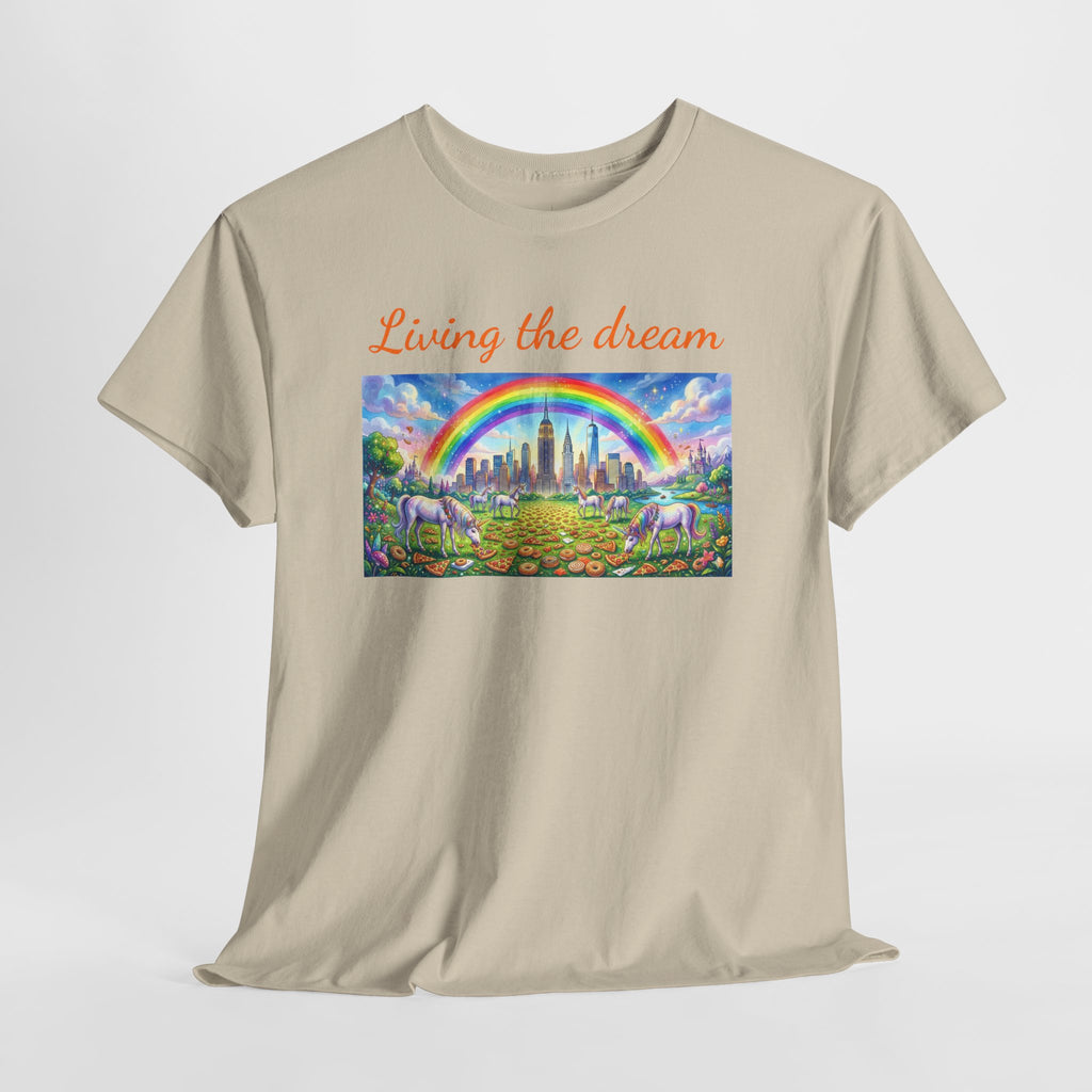 NYC Living The Dream T-Shirt | New York Is a Fairy Tale Tee