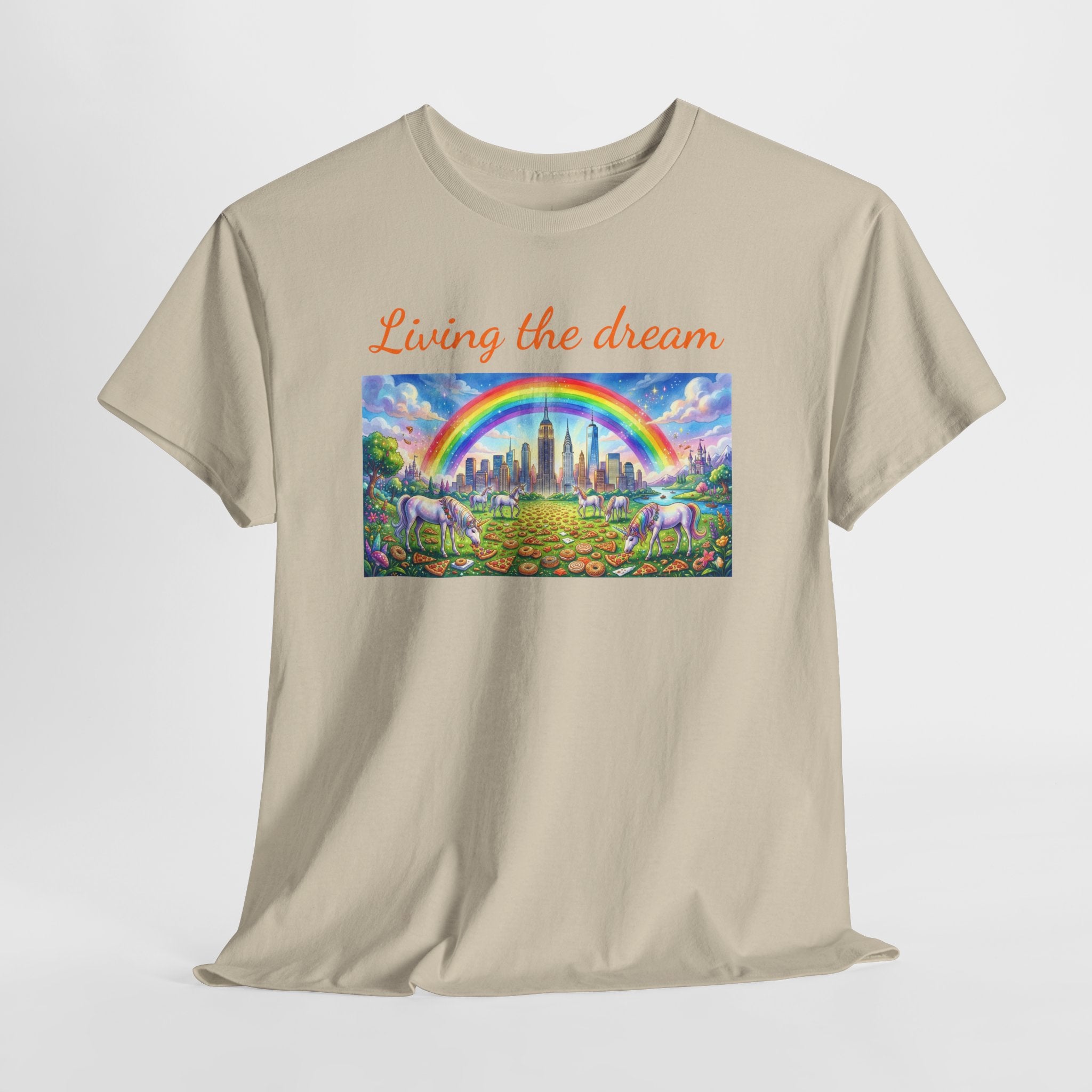 NYC Living The Dream T-Shirt | New York Is a Fairy Tale Tee