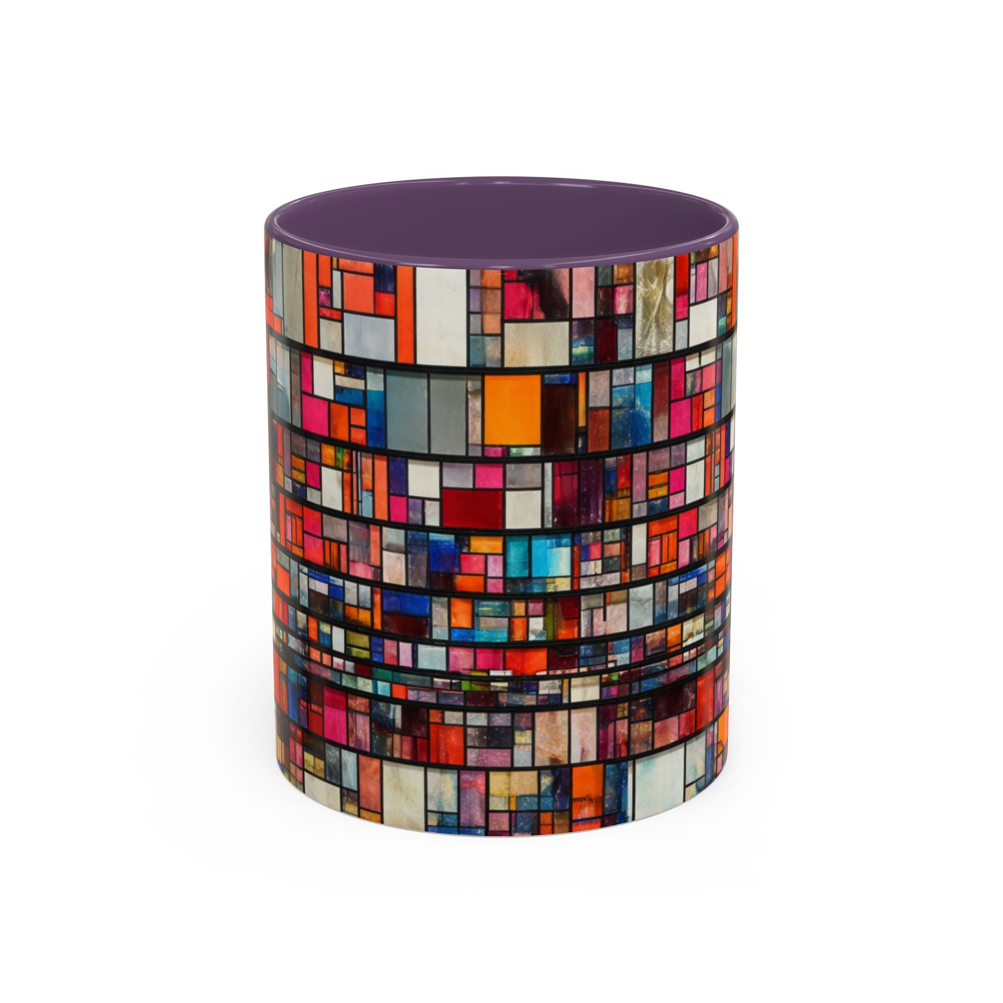DUMBO Brooklyn Mosaic Water Tower Accent Coffee Mug 11oz