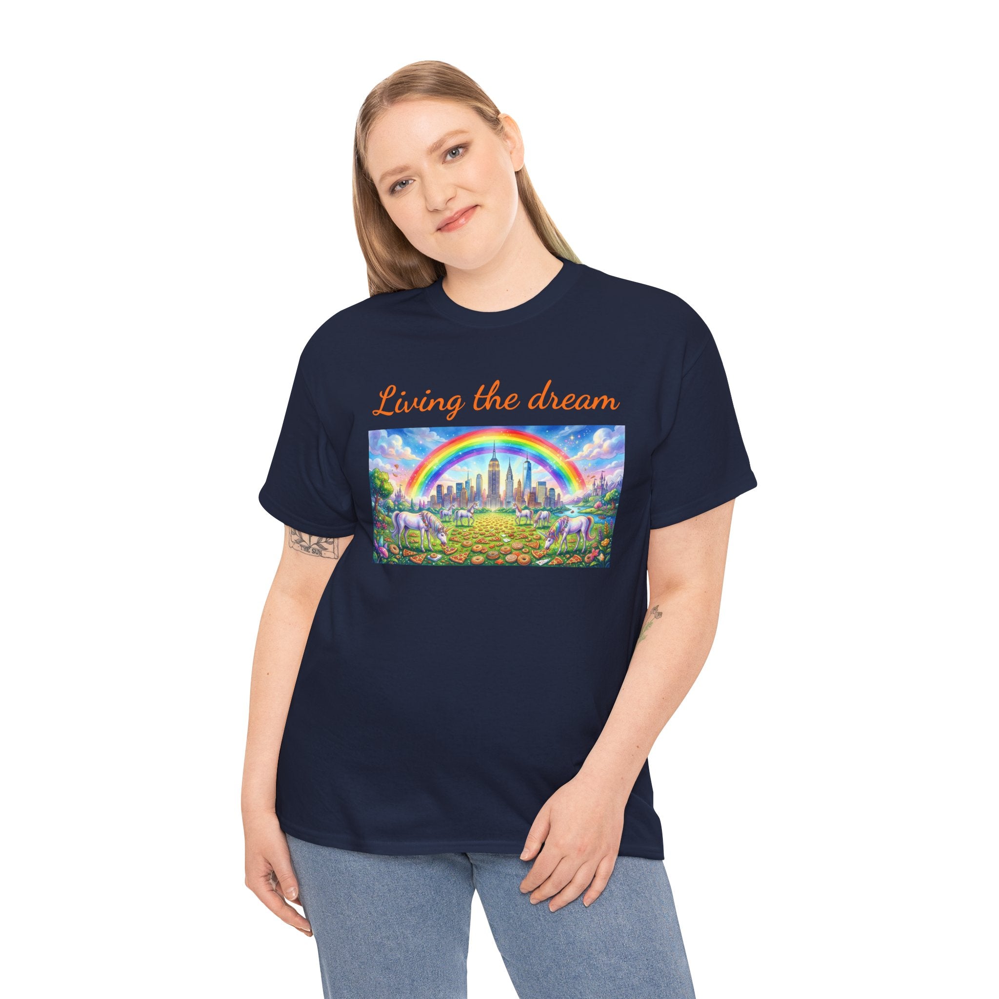 NYC Living The Dream T-Shirt | New York Is a Fairy Tale Tee