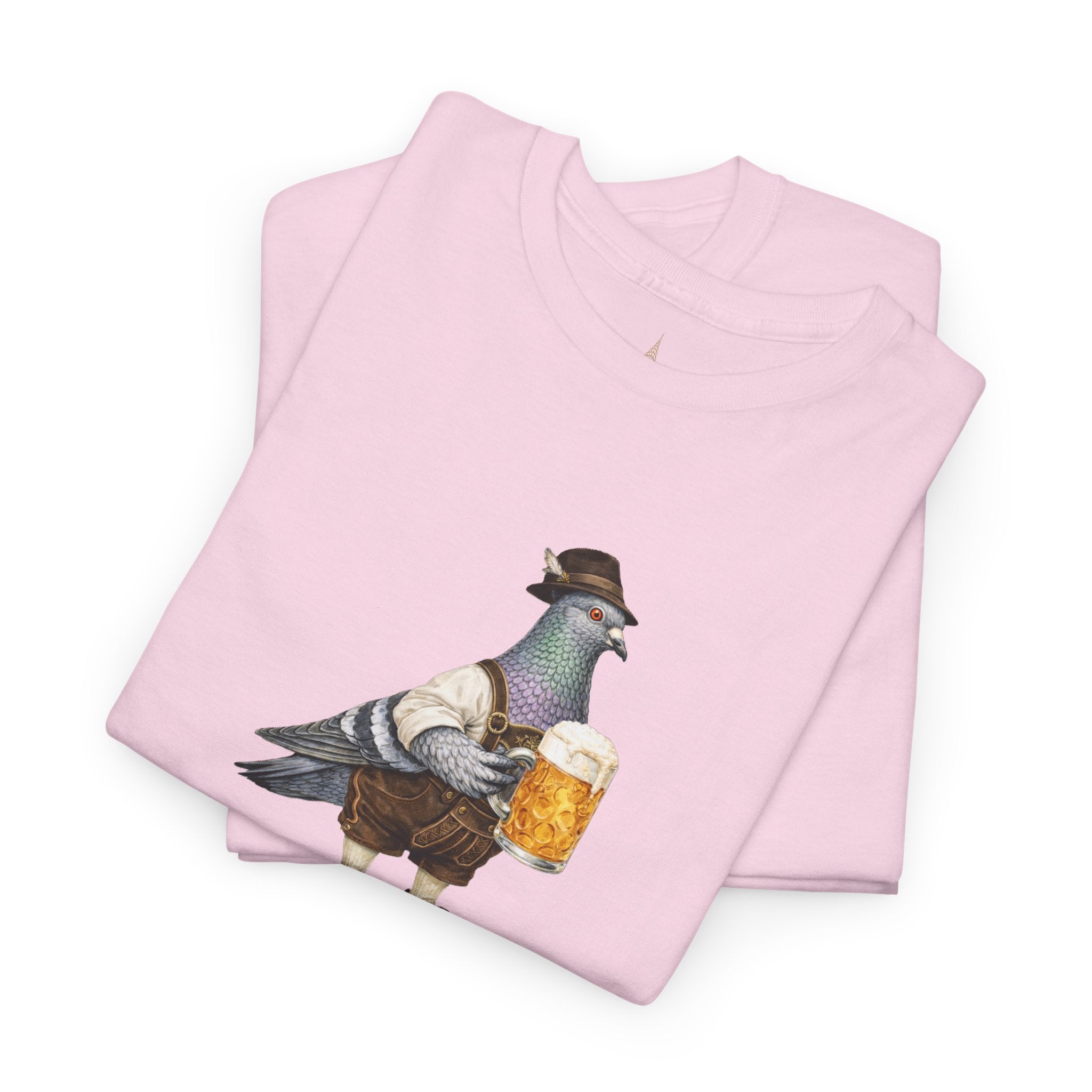 Customizable Yorkville NYC Pigeon T-Shirt | Oktoberfest Beer Garden Tee