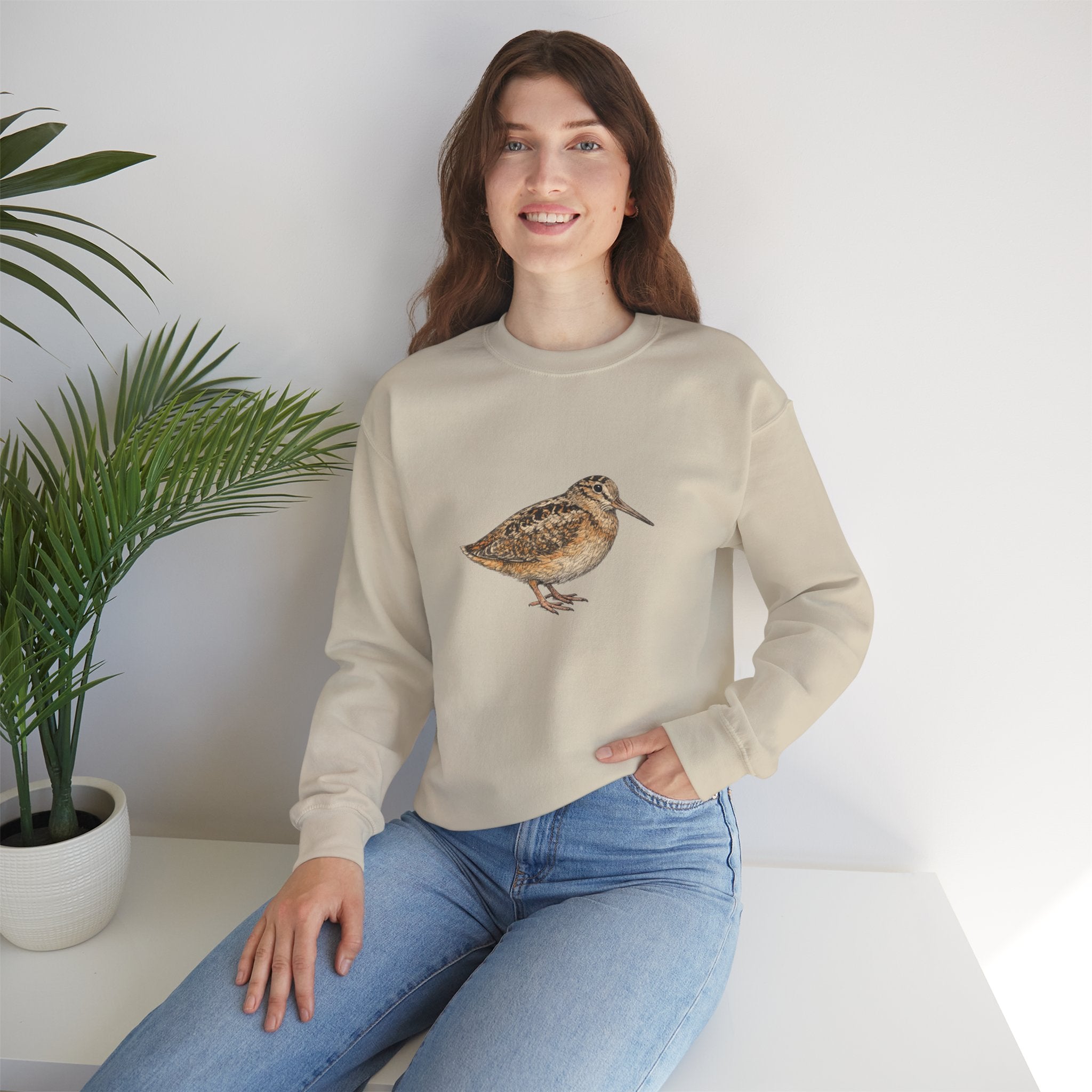 Bryant Park American Woodcock Sweatshirt | NYC Bird Lover Sweater