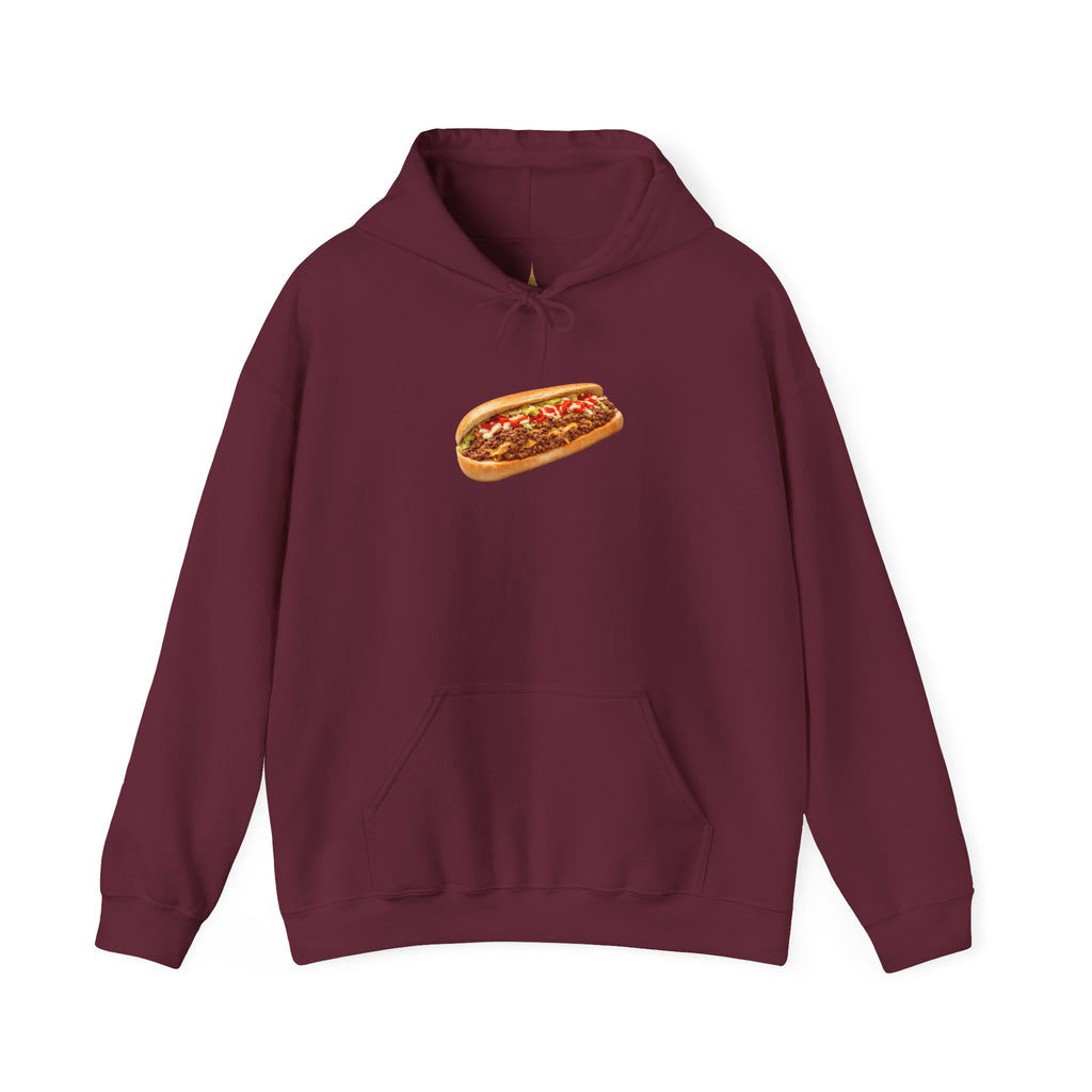 NYC Chopped Cheese Hoodie — New York Bodega Sandwich Hooded Pullover Sweatshirt