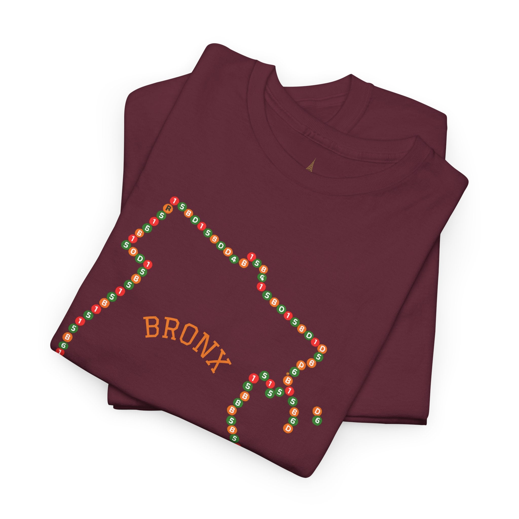 The Bronx Map T-Shirt | Subway Signs Tee