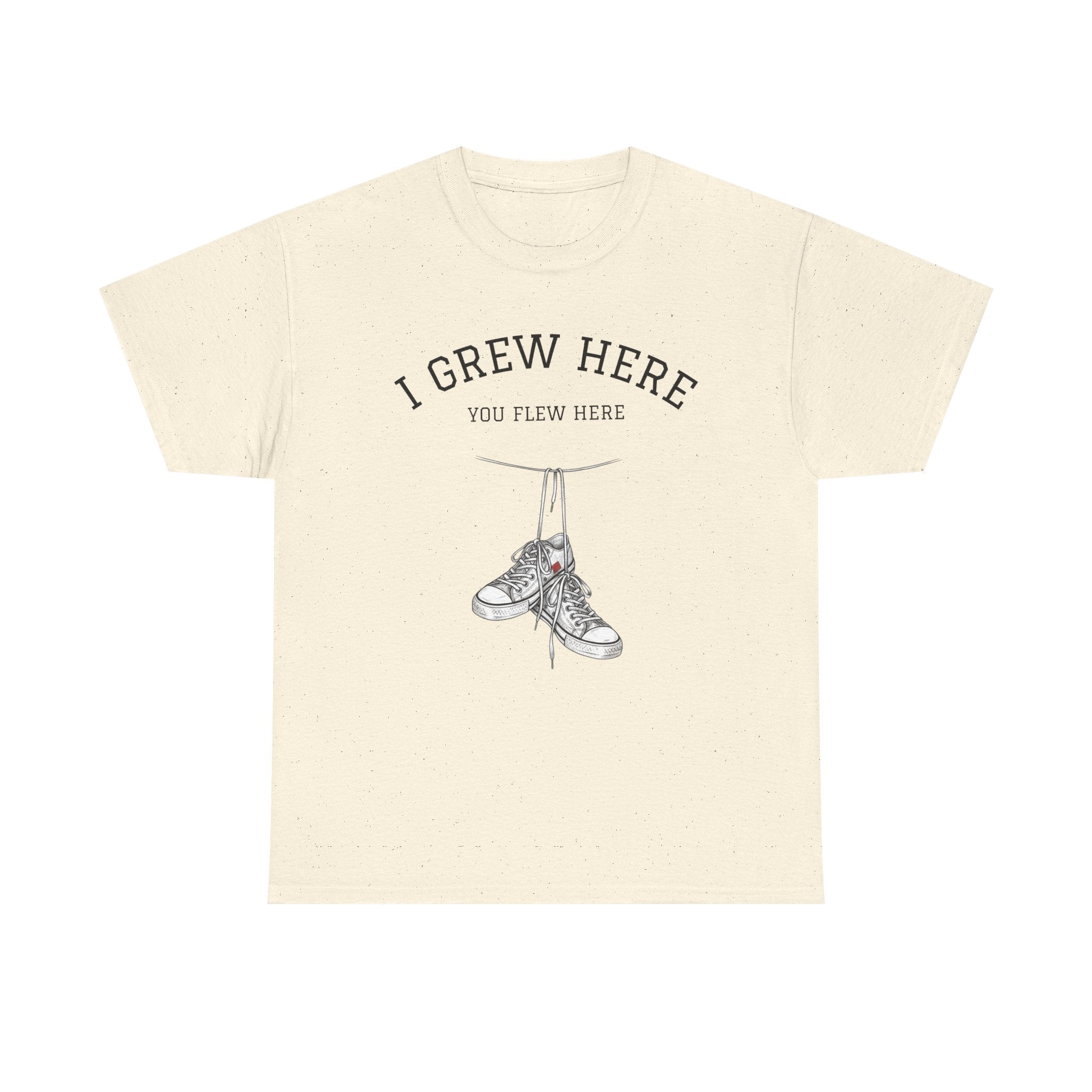 NYC Sneakers I I Grew Here You Flew Here T-Shirt