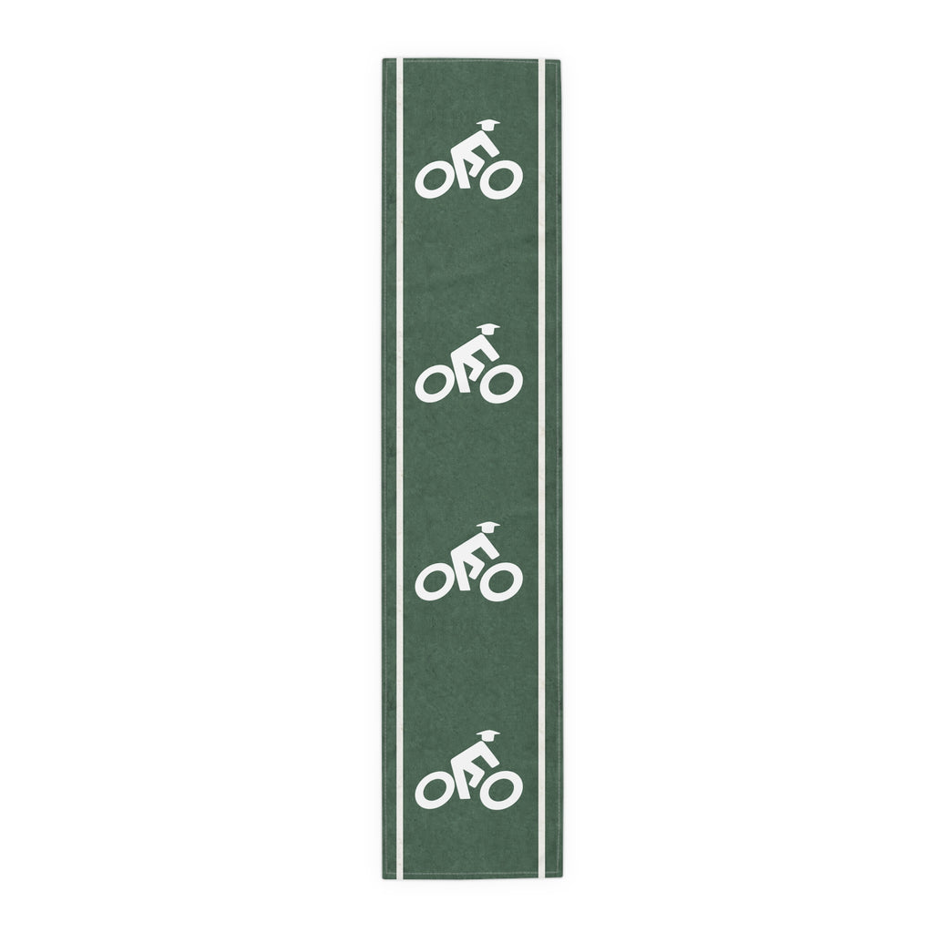 NYC Bike Lane Table Runner - New York Bicycle Lane Picnic Table Cyclist Gift