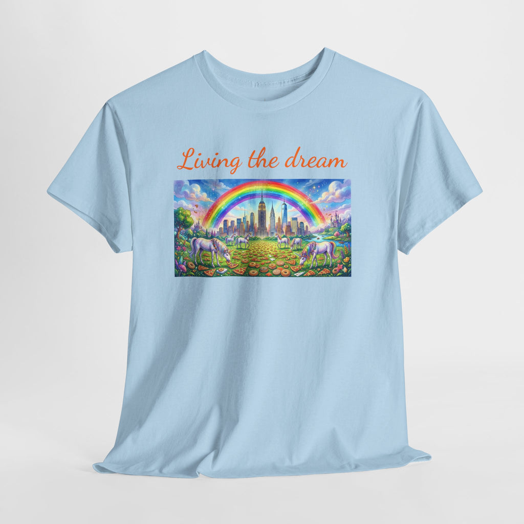 NYC Living The Dream T-Shirt | New York Is a Fairy Tale Tee
