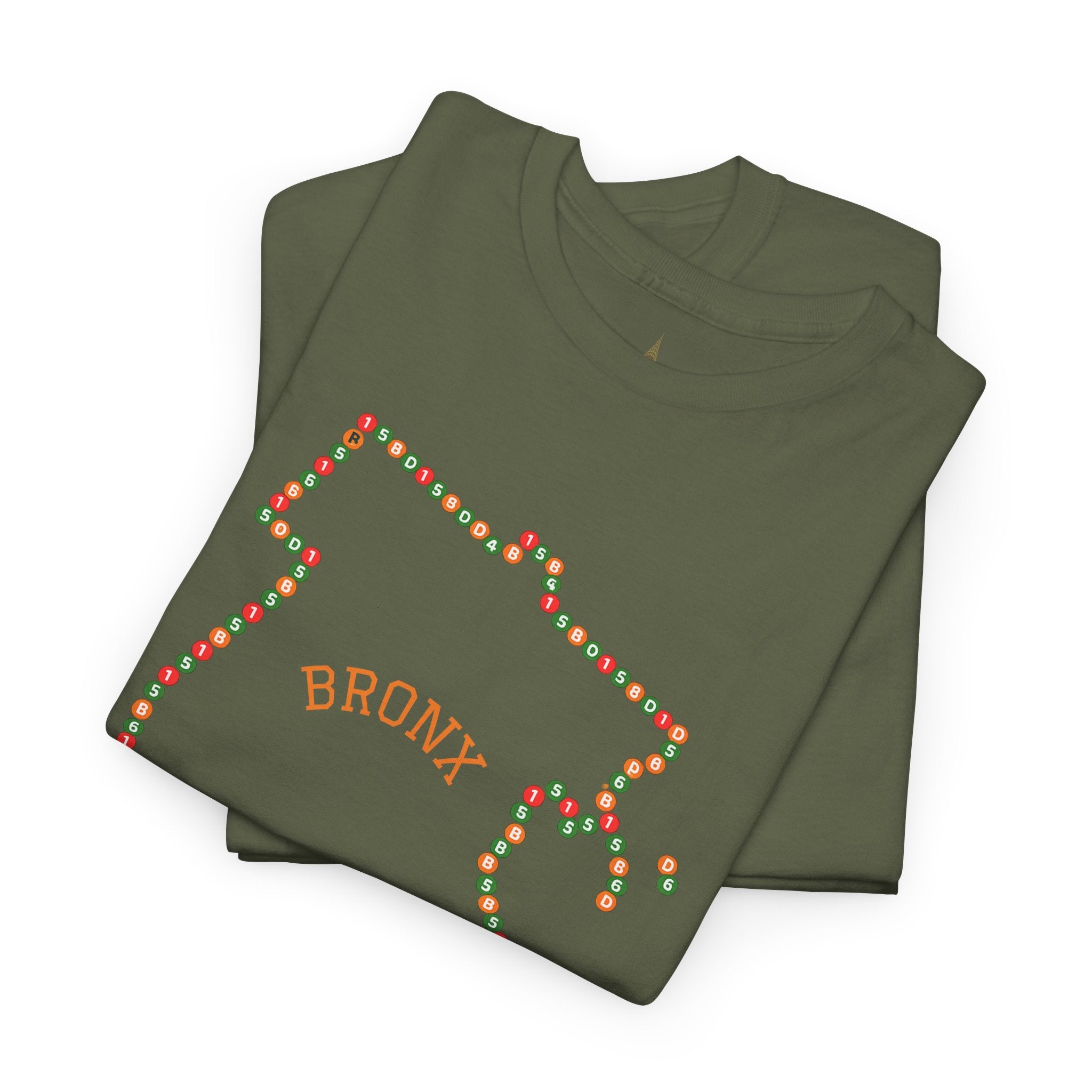 The Bronx Map T-Shirt | Subway Signs Tee
