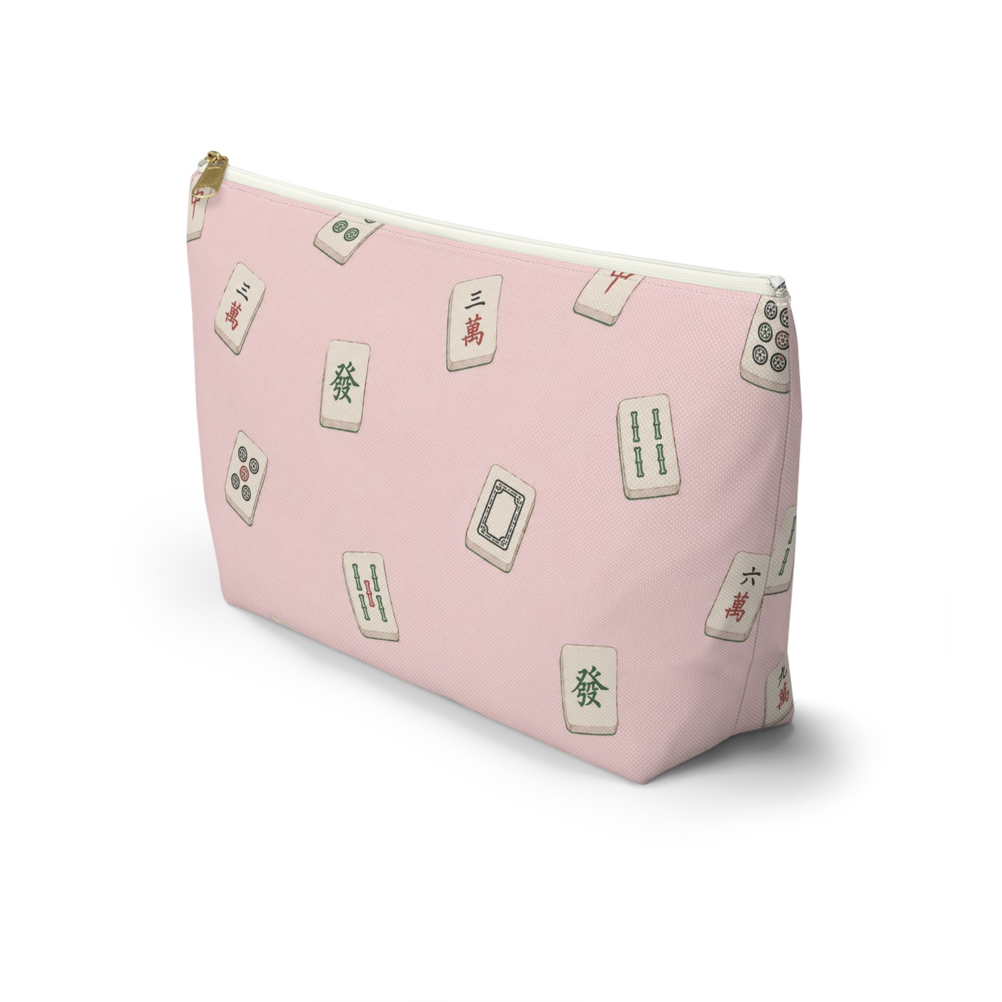Chinatown Mahjong Tile Pouch 2 —  T-Bottom Travel Bag