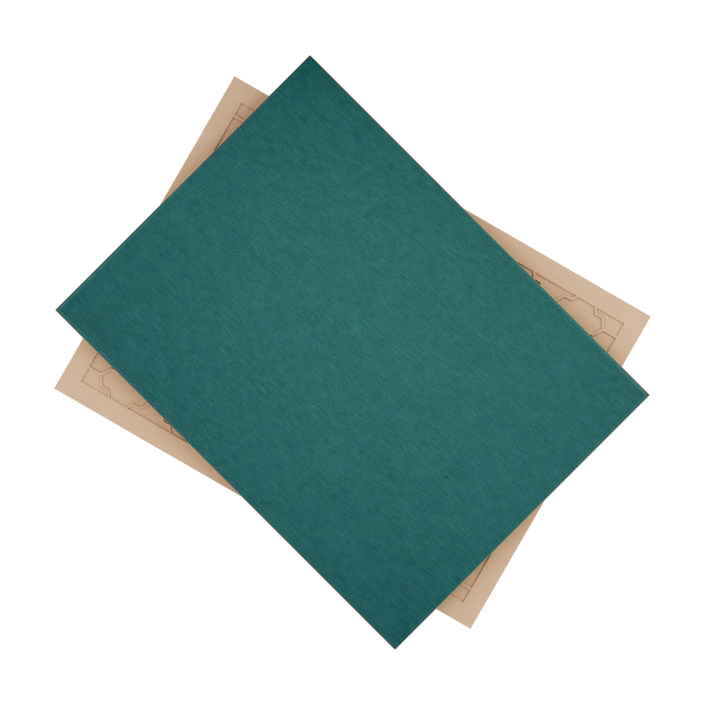 Grand Central Station Teal Blank Kitchen Backsplash Tile  NYC Teal Bath or Shower Tile 6" x 8"