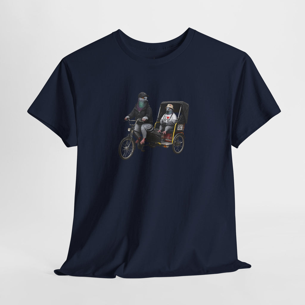Customizable Times Square NYC Pigeon T-Shirt | Baseball Fan Tee