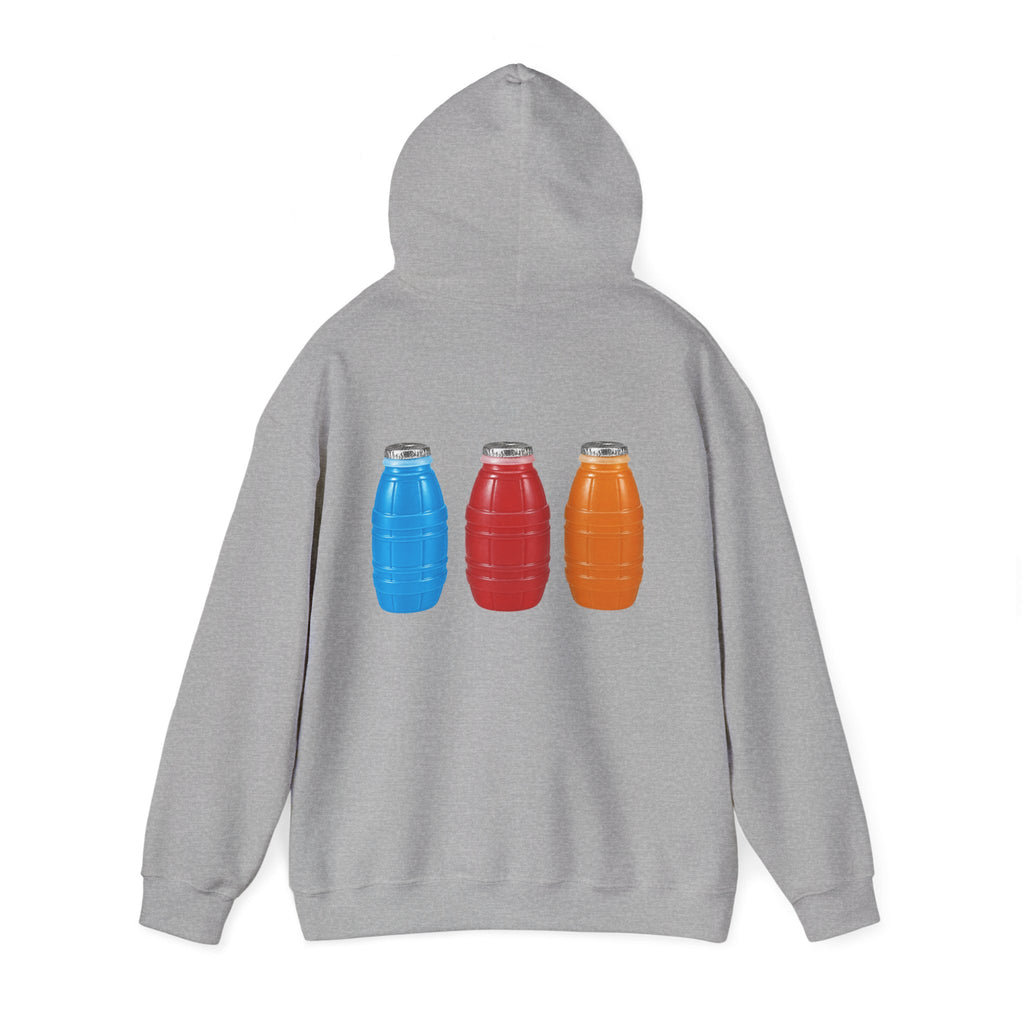 Bodega Quarter Water Bottle Trio Back Print Hoodie