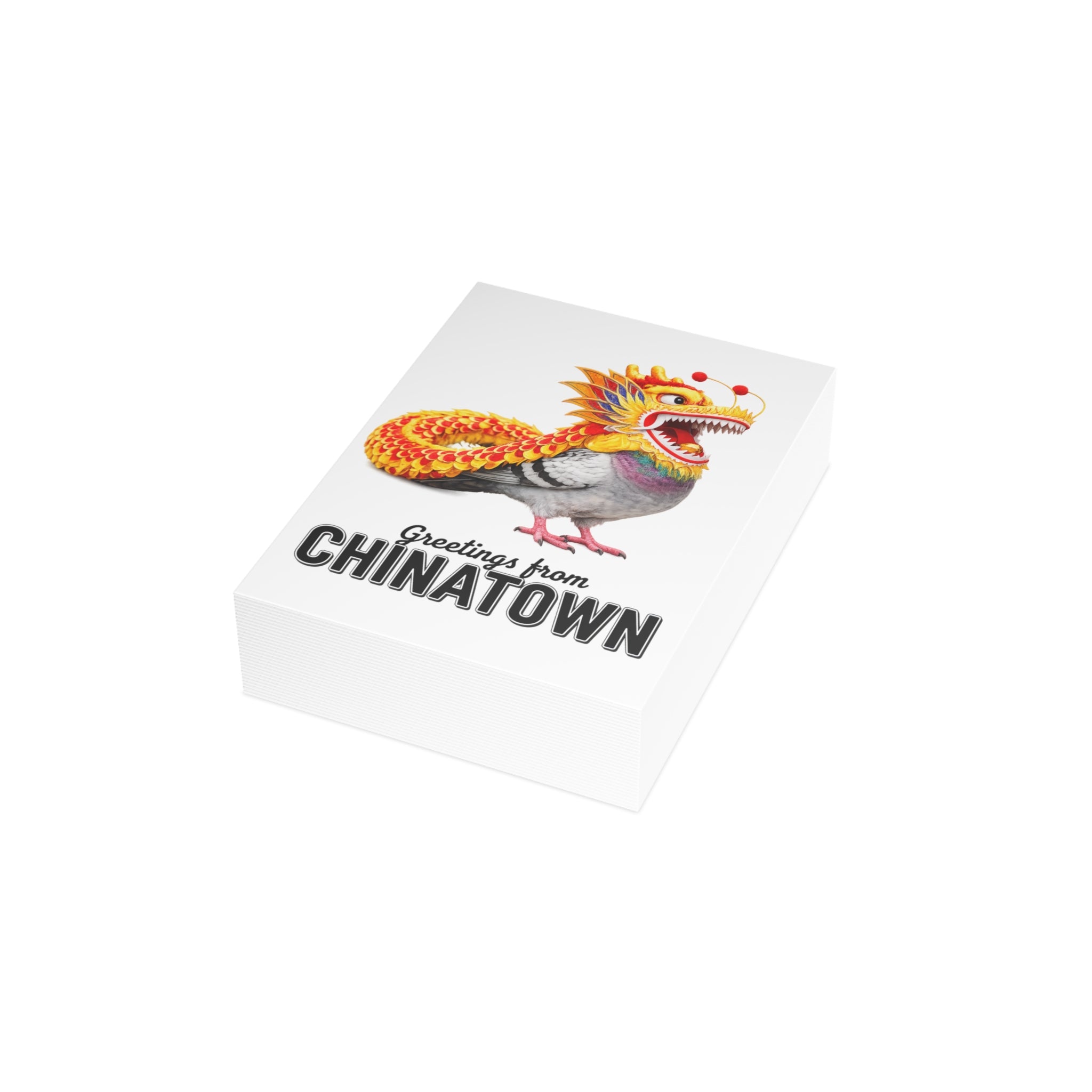 Chinatown NYC Pigeon Postcard Bundle (envelopes included)