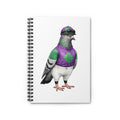 Customizable Ozone Park NYC Pigeon Spiral Journal | Bird Lovers Notebook