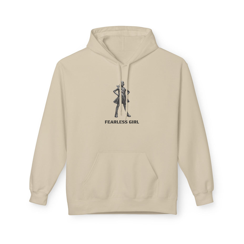 Fearless Girl Hoodie | NYC Empowerment Feminist Hooded Sweatshirt