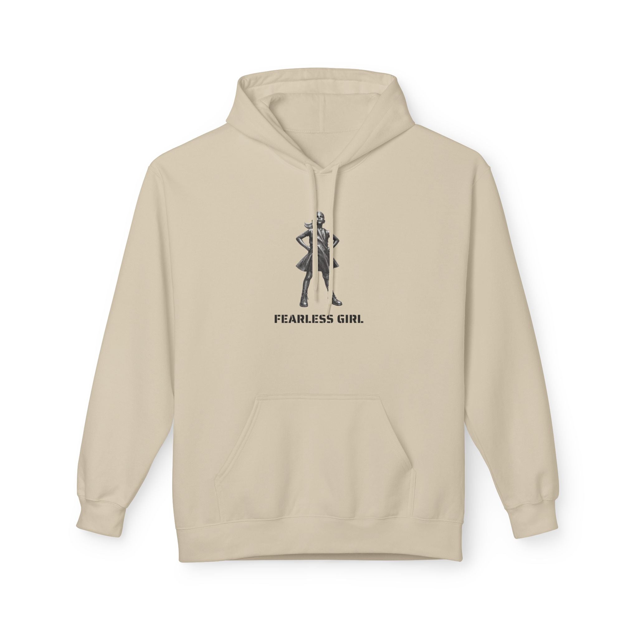 Fearless Girl Hoodie | NYC Empowerment Feminist Hooded Sweatshirt
