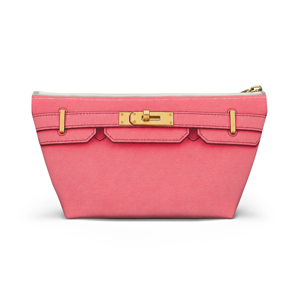 Canal Street Pink Makeup Bag —  T-Bottom Travel Bag