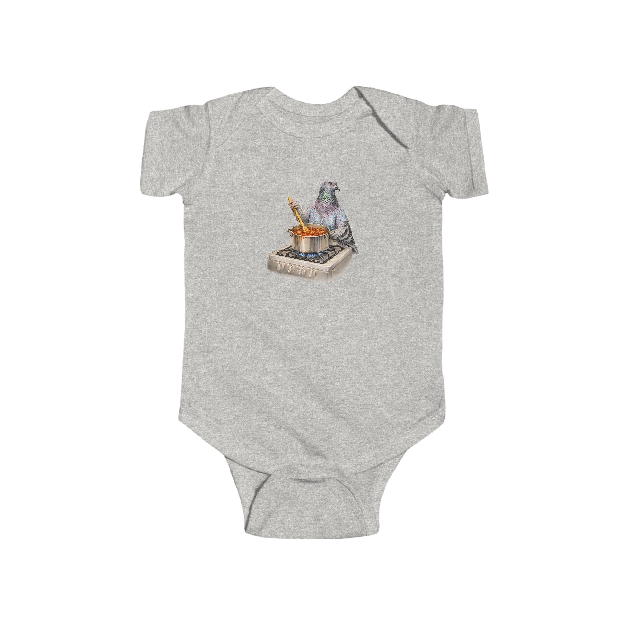 Customizable Bensonhurst NYC Pigeon Baby Onesie | New Yorker Reveal Infant Bodysuit