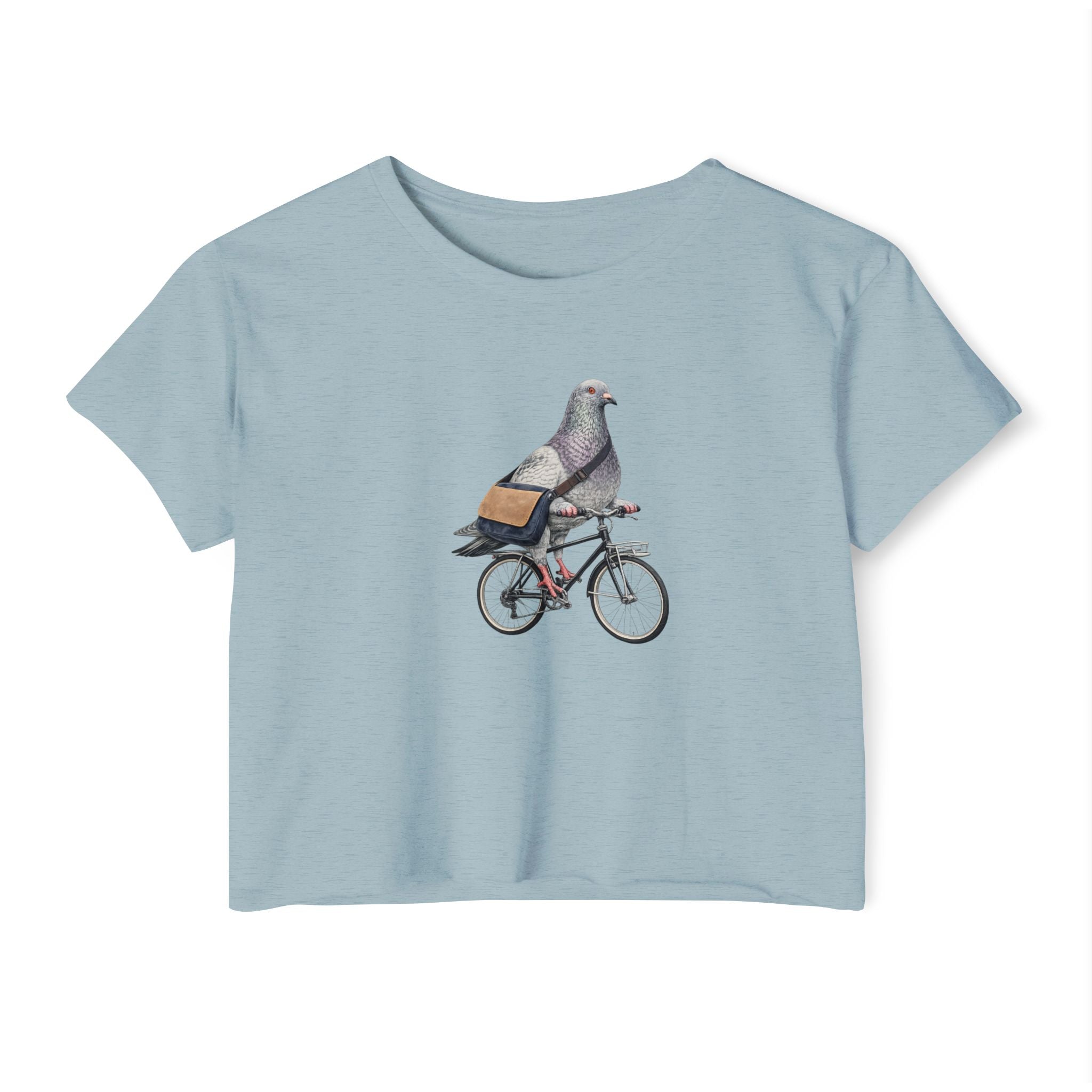 Customizable Midtown NYC Pigeon Crop Top
