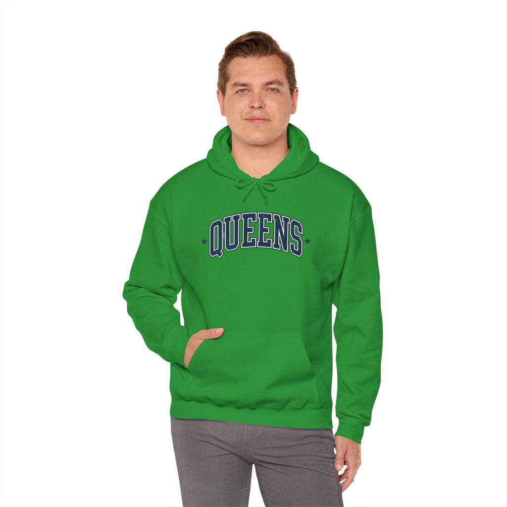 Queens Hoodie — Garment-Dyed Pullover Hooded Sweater