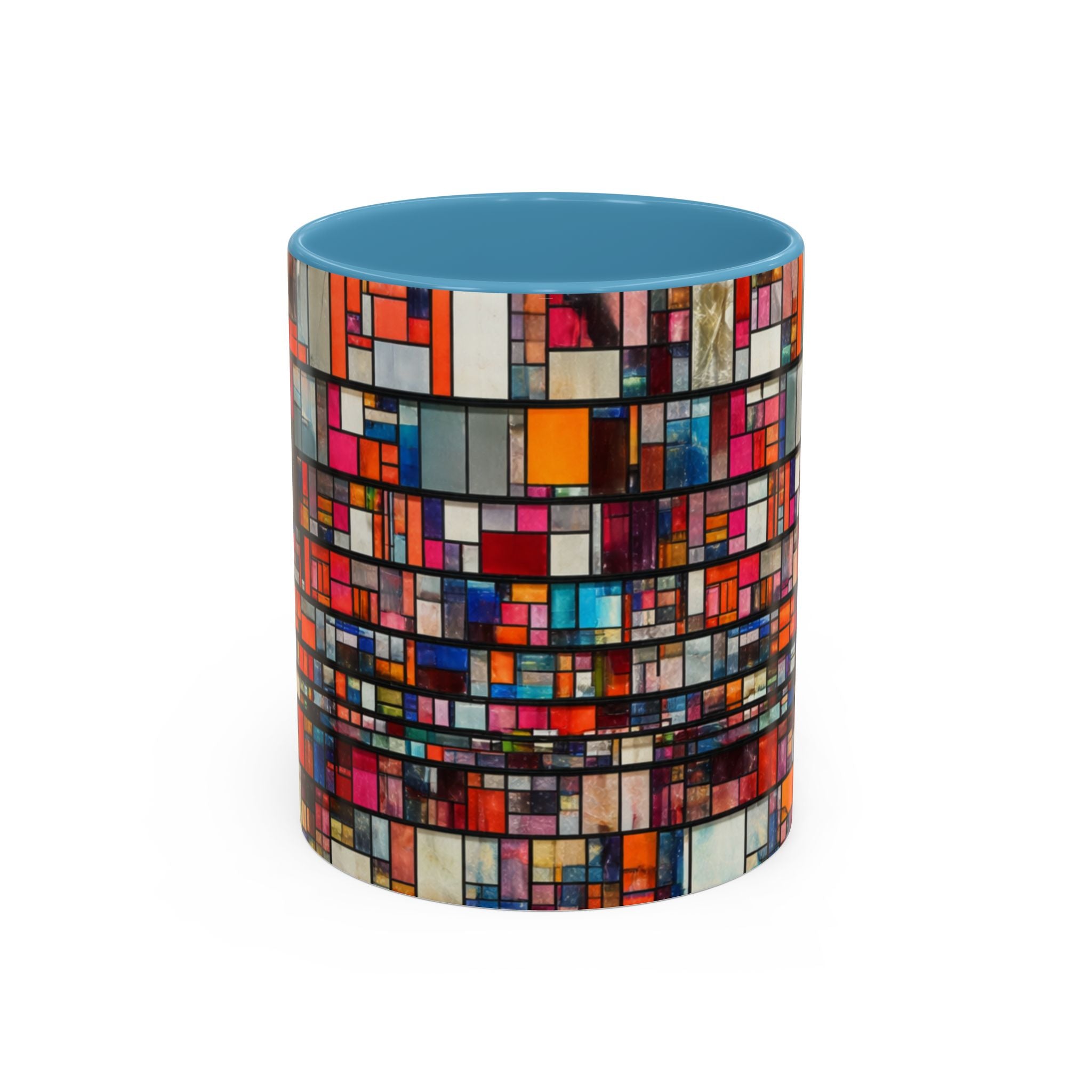 DUMBO Brooklyn Mosaic Water Tower Accent Coffee Mug 11oz