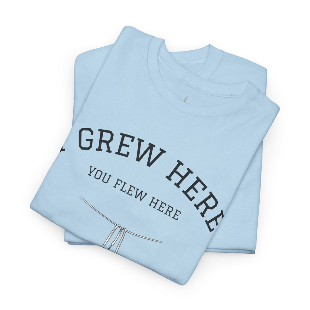 Sneakers Shoefiti Tee  I I Grew Here You Flew Here T-Shirt