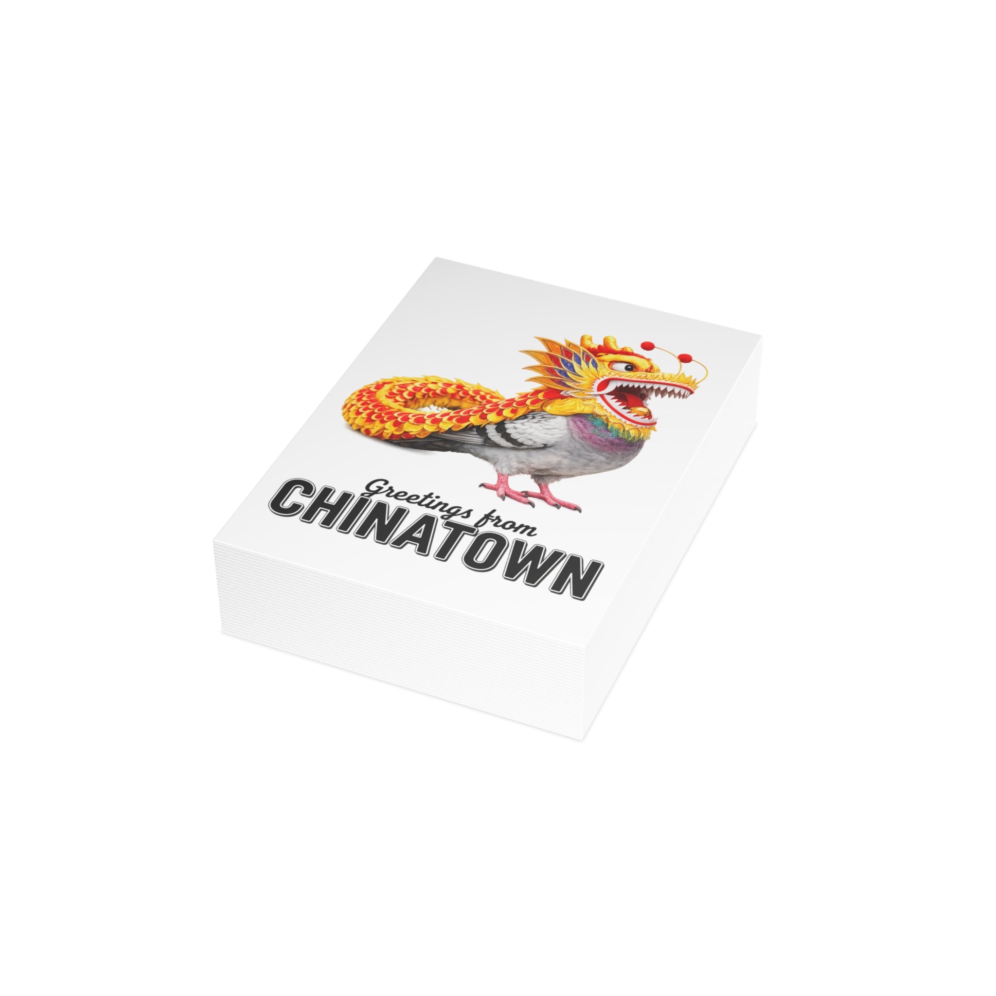 Chinatown NYC Pigeon Postcard Bundle (envelopes included)