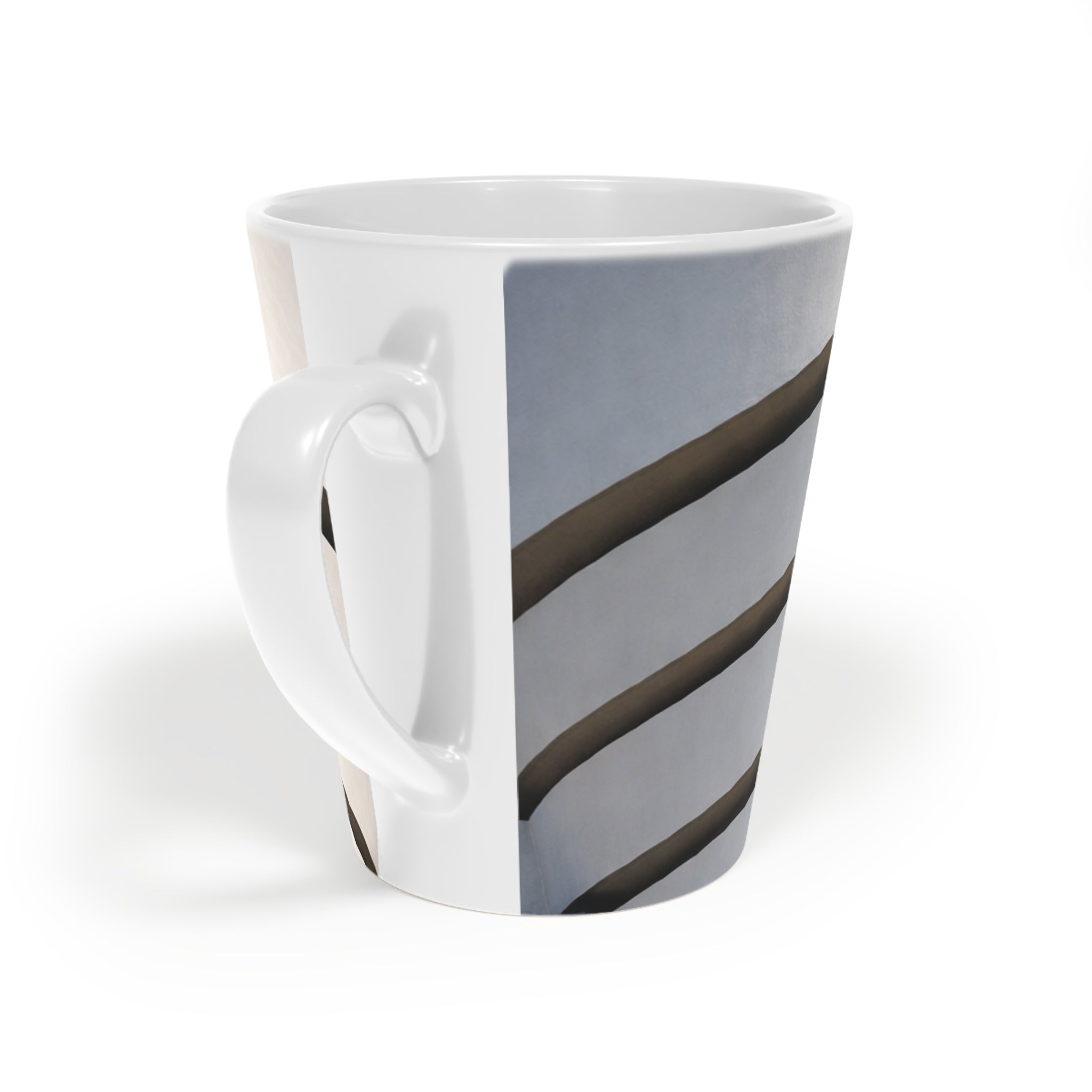 Taza de café con leche Guggenheim Museum | Taza de cerámica de 12 oz de arquitectura de Nueva York