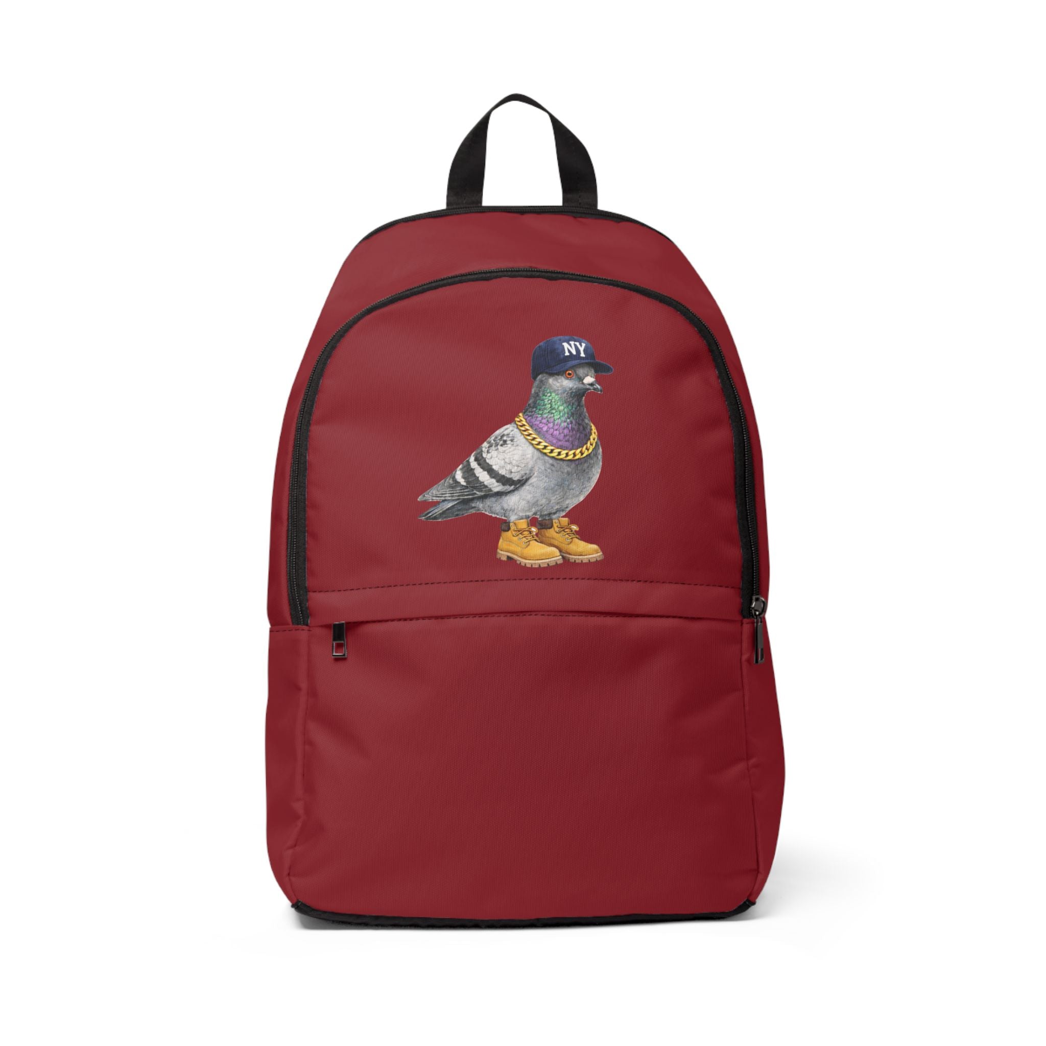 Bronx NYC Pigeon New York Childrens Backpack — Baseball Fan Bird Lover NYC Kids Book Bag