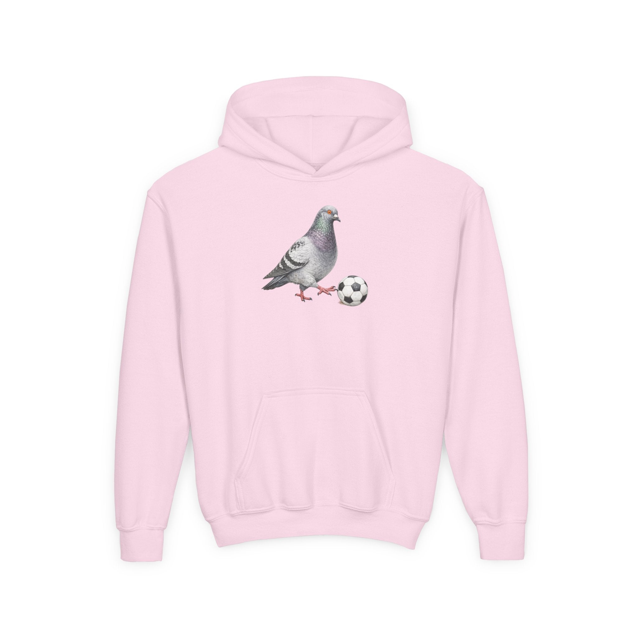 Customizable Corona NYC Pigeon NYC Kids Hoodie | New York Soccer Player Bird Lovers Childrens Hooded Sweatshirt