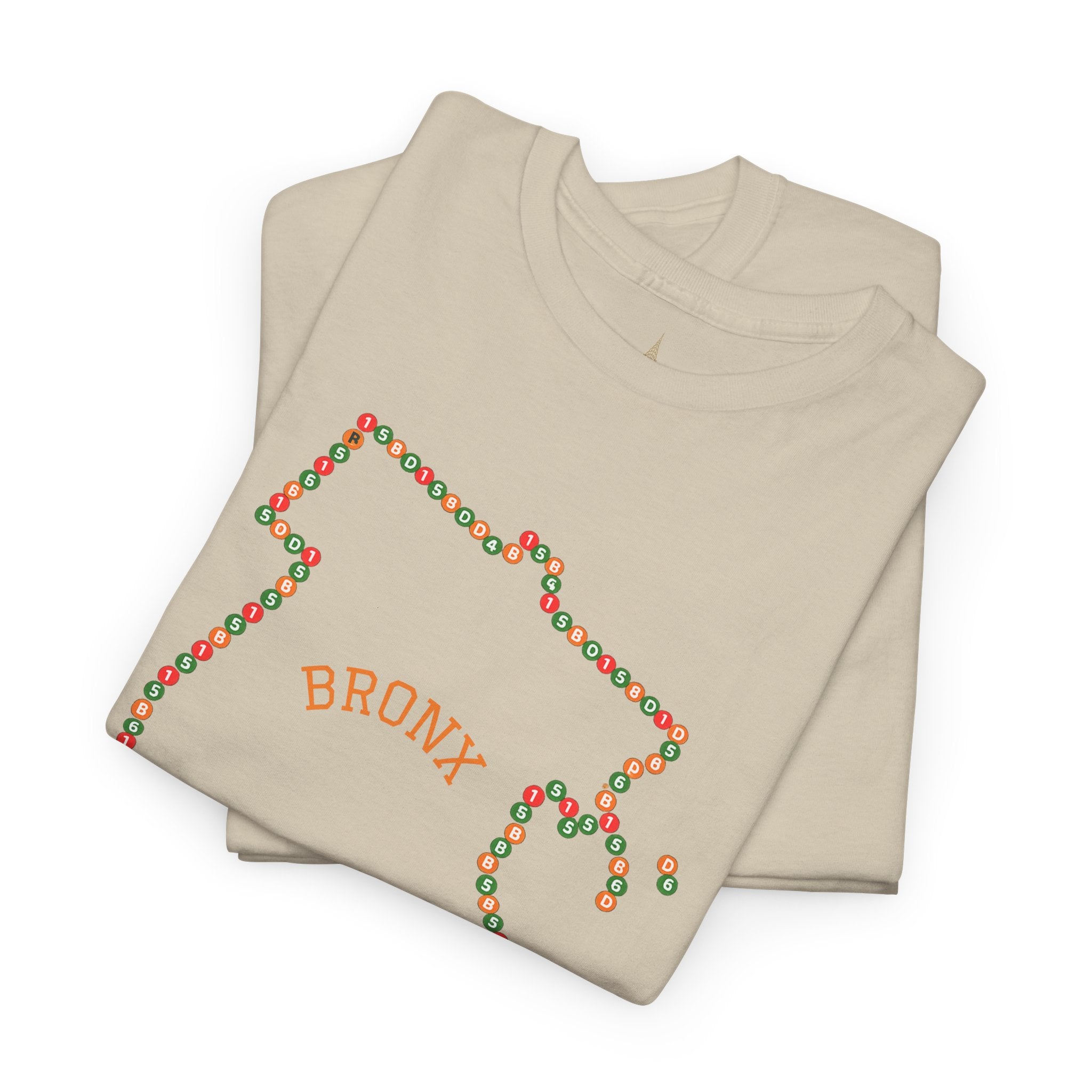 The Bronx Map T-Shirt | Subway Signs Tee
