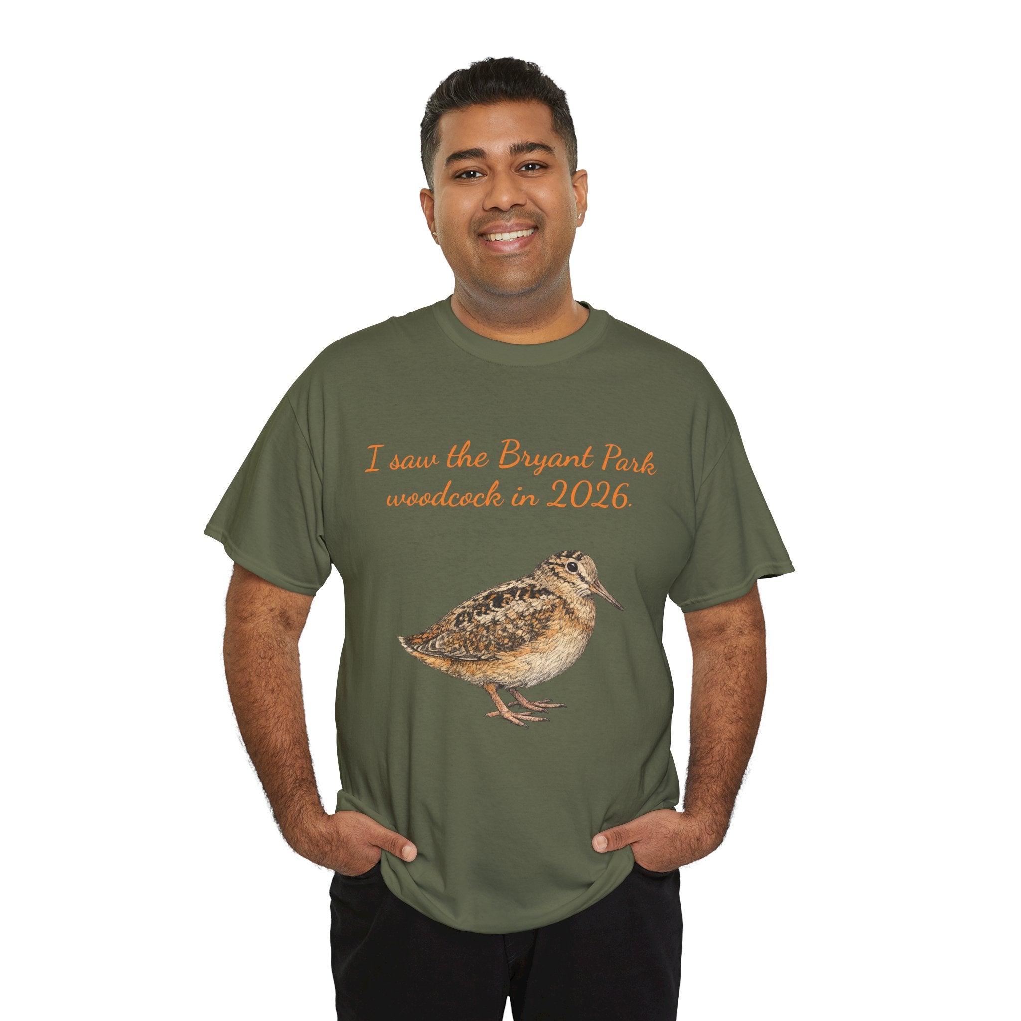Bryant Park American Woodcock T-Shirt   NYC Gift Tee