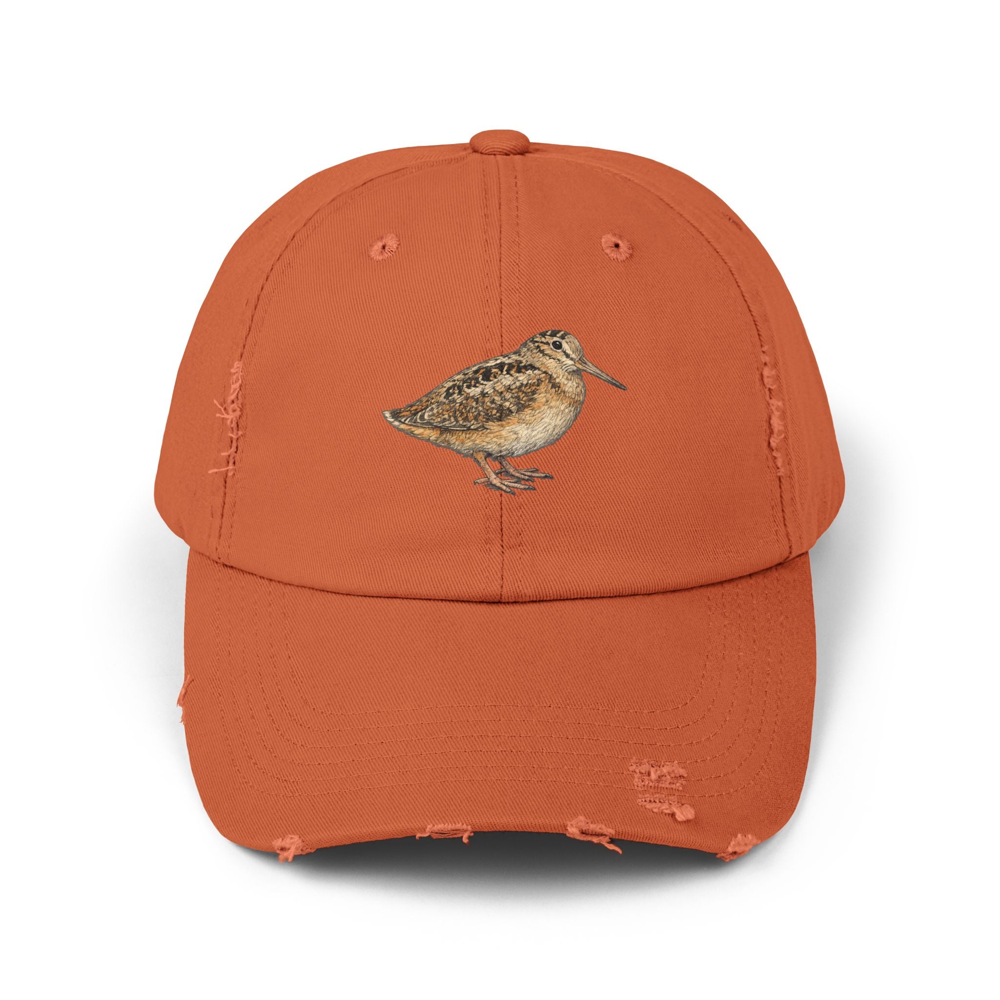 Bryant Park American Woodcock Distressed Cap — Nature Hat for Bird Lovers