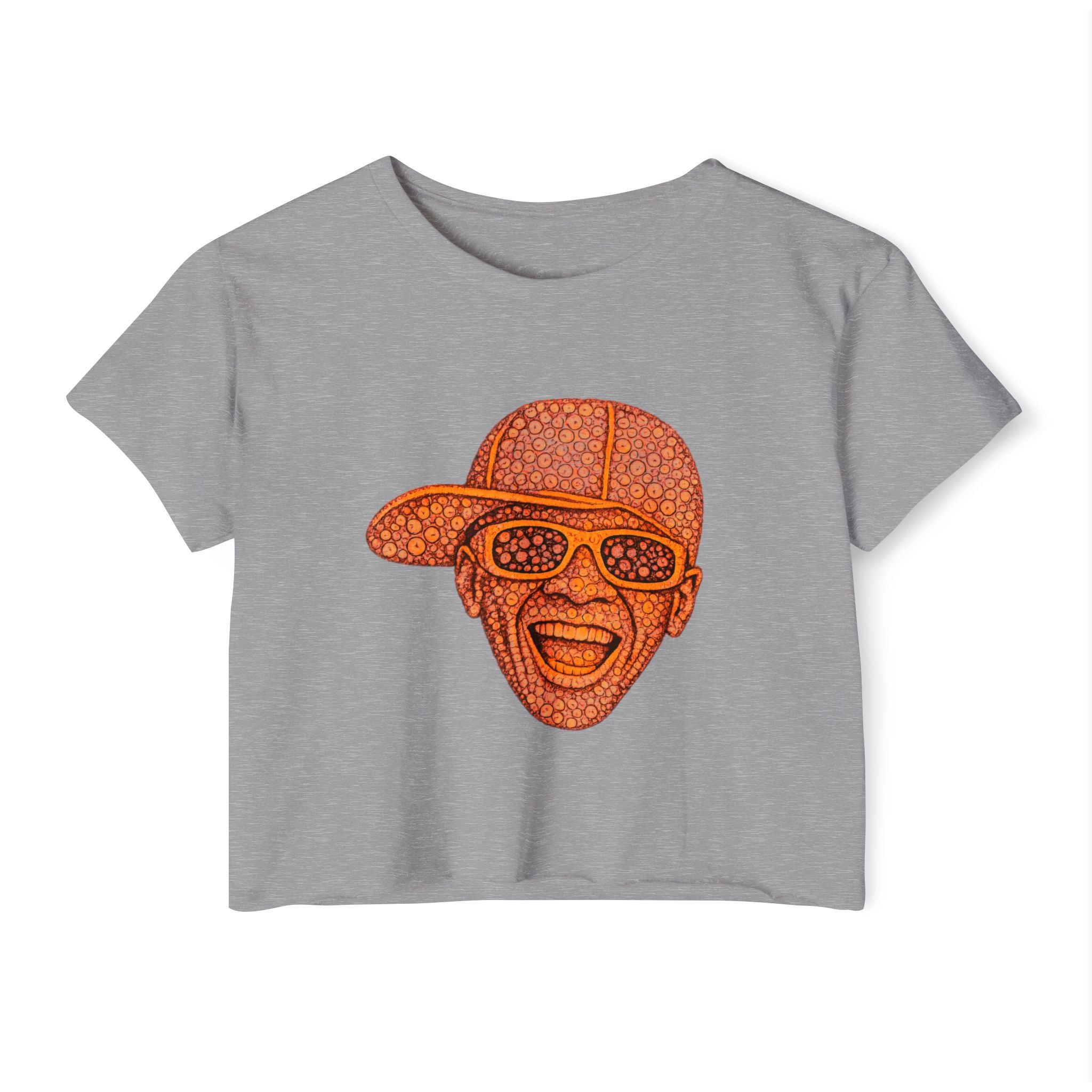 Clock Flavor Flav Crop Top T-shirt   Music Tee