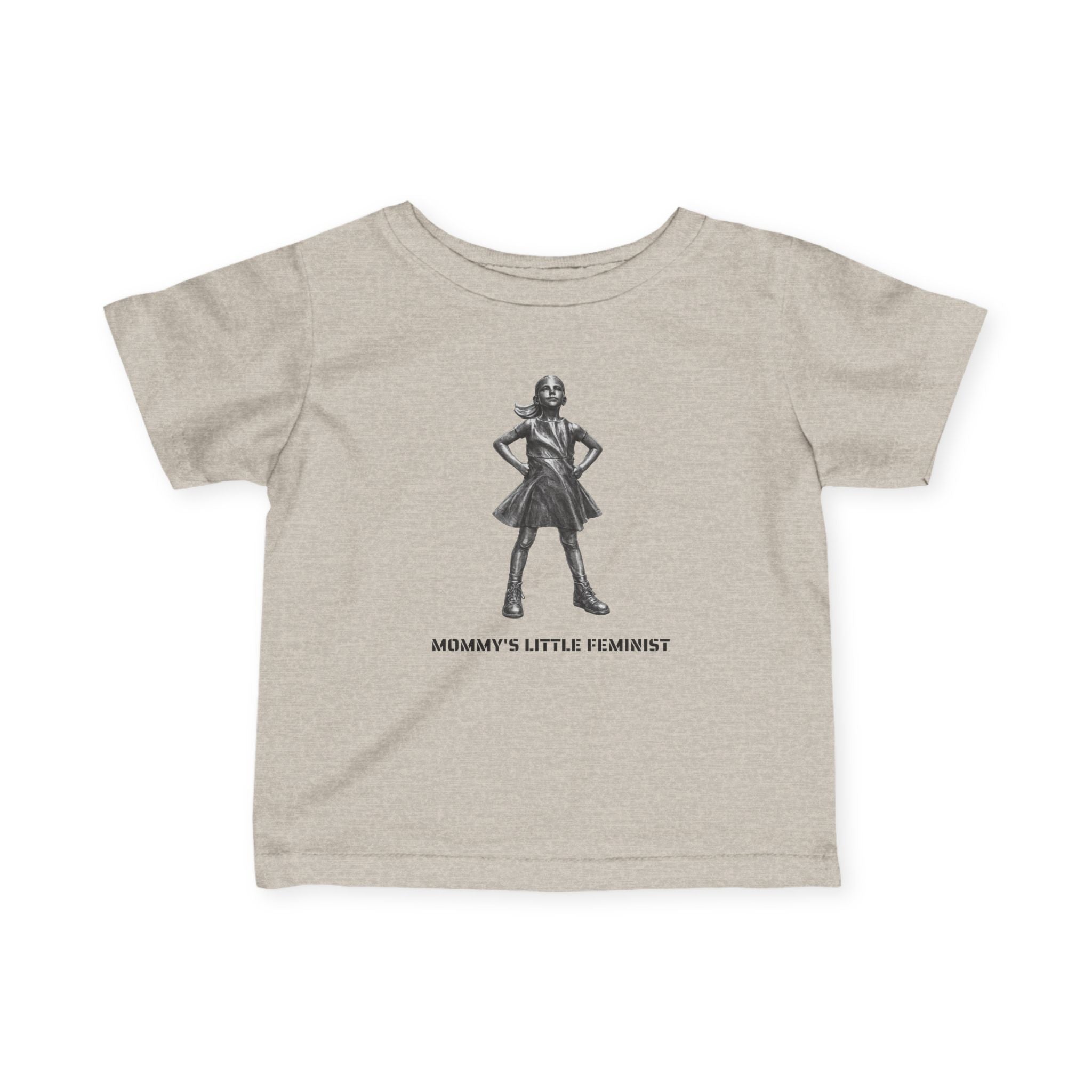 Mommy's Little Feminist Infant NYC Kids Tee | Fearless Girl Baby Shirt, Feminist Statement Childrens T-Shirt