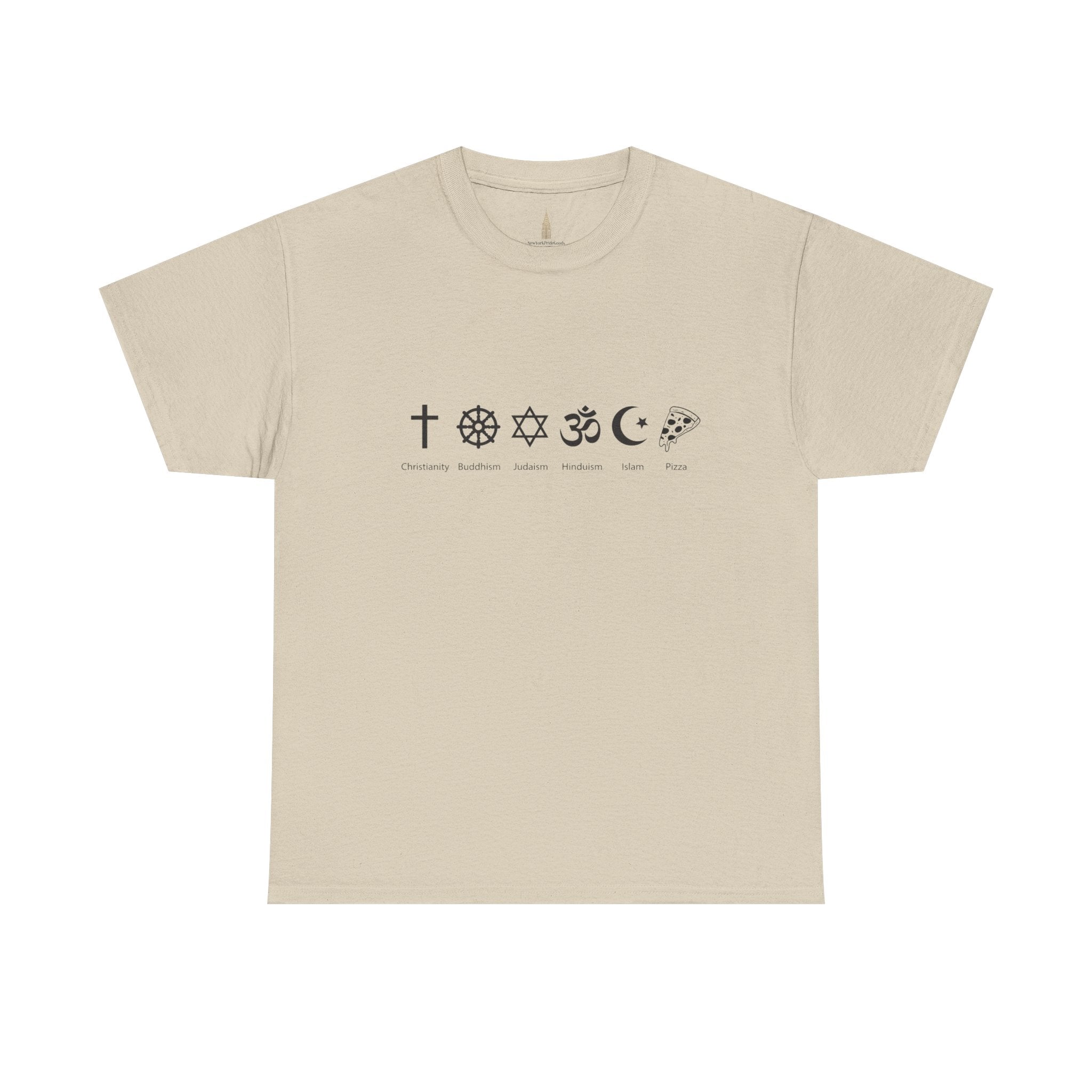 Pizza Is My Religion T-Shirt   I Believe In Pizza Tee
