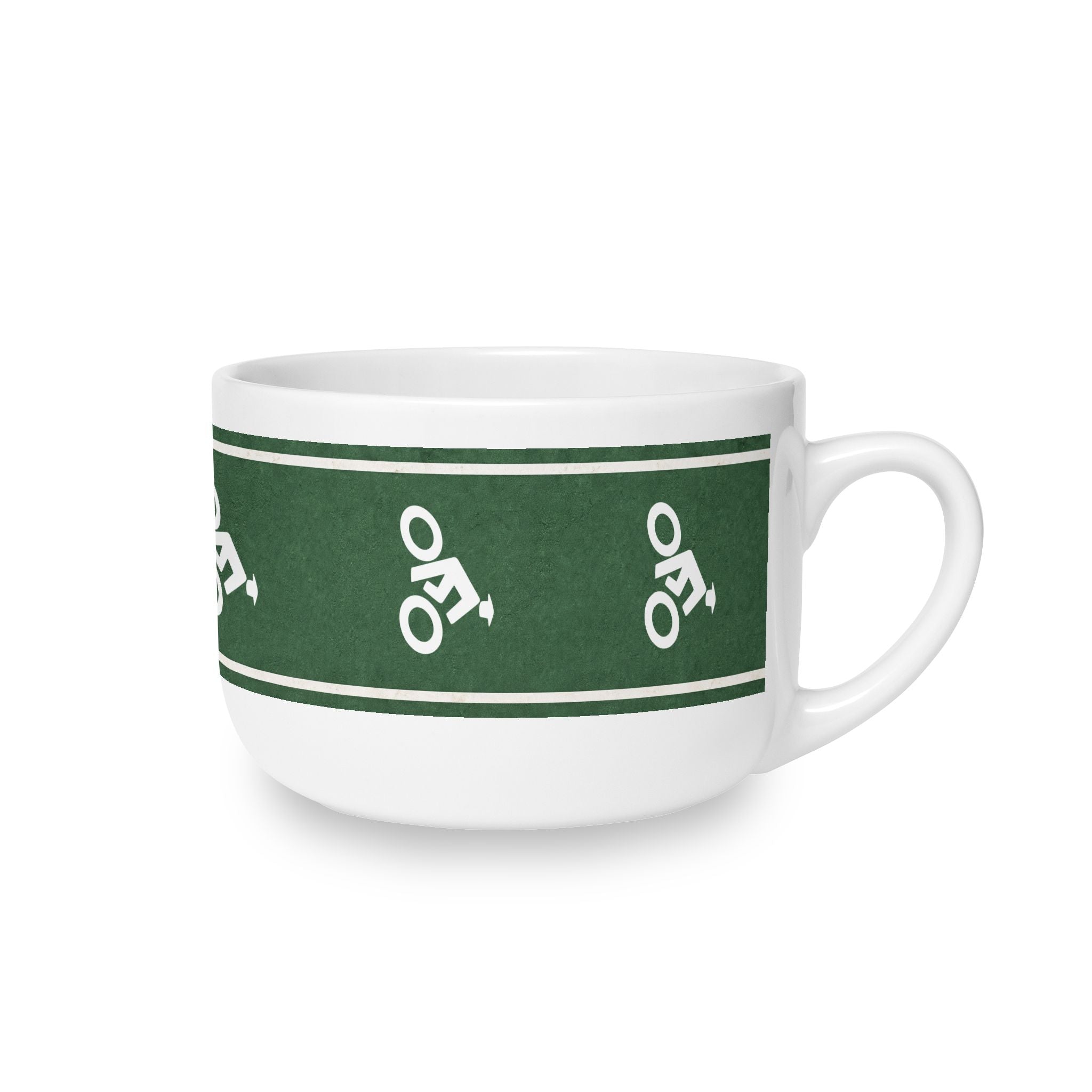 NYC Bike Lane 25oz Ceramic Soup Bowl