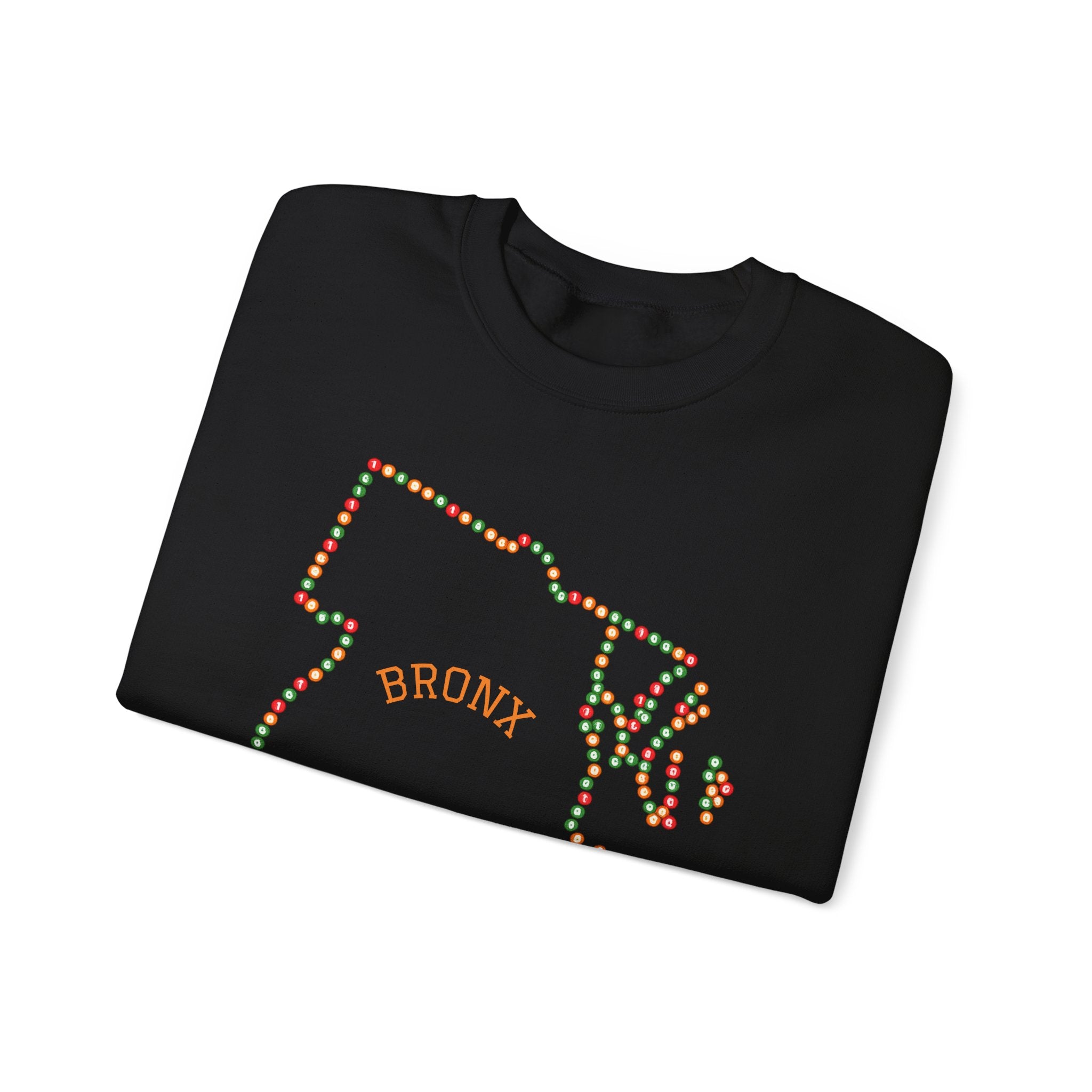 The Bronx Map Subway Signs Sweatshirt | NYC Crewneck Sweater